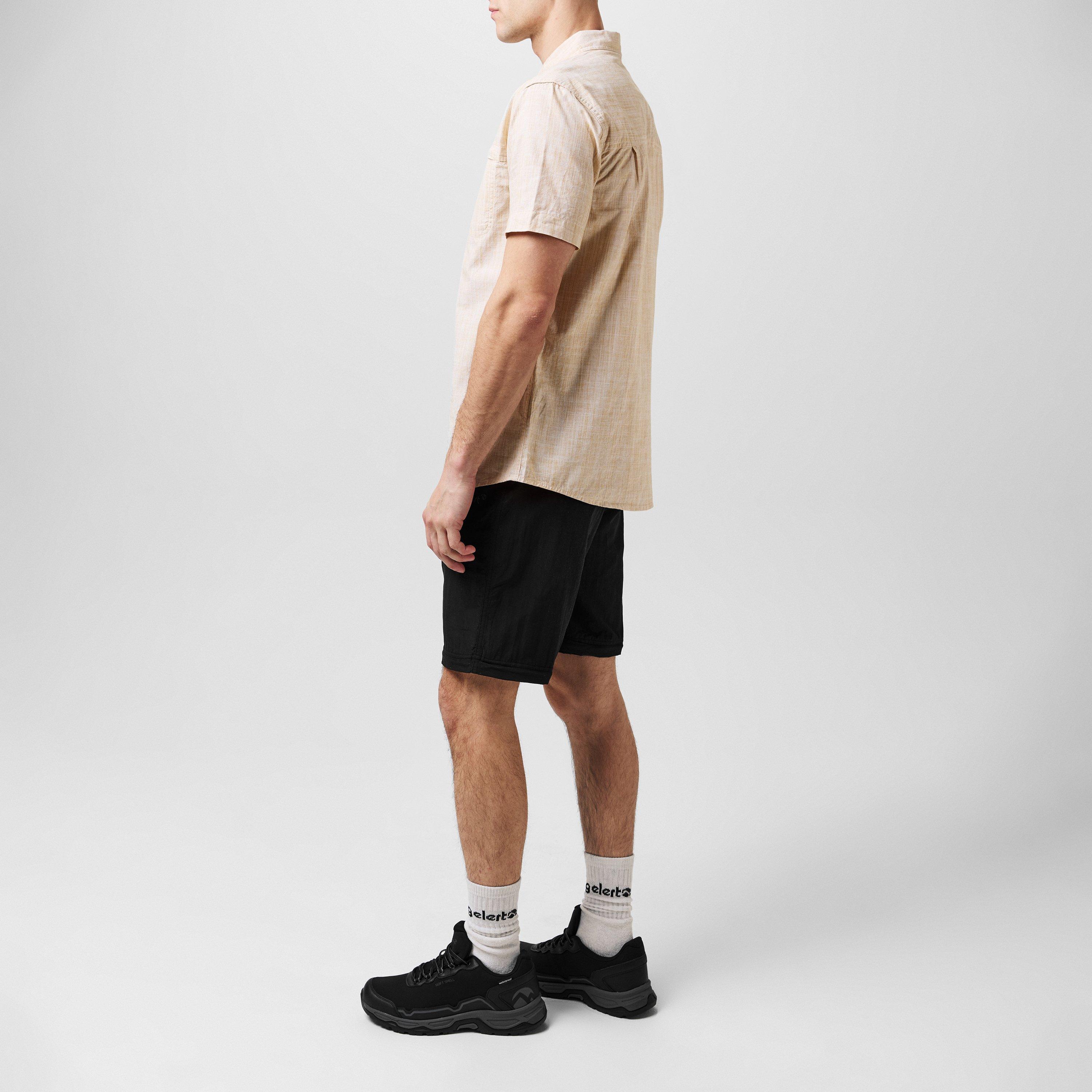 Black - Gelert - Softshell Waterproof Walking Shoes Mens - 7