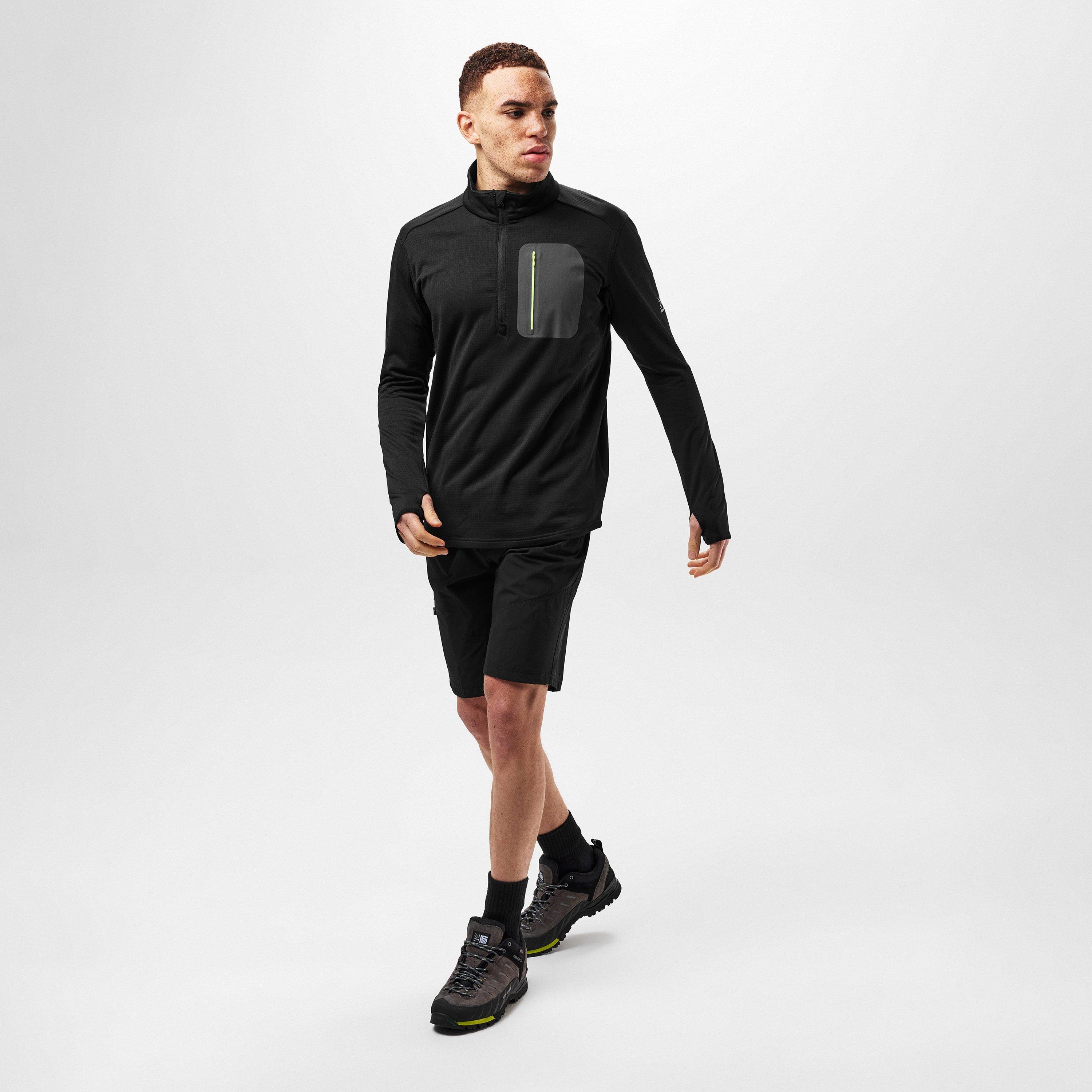 Charcoal/Lime - Karrimor - Hot Route Waterproof Walking Shoes Mens - 7