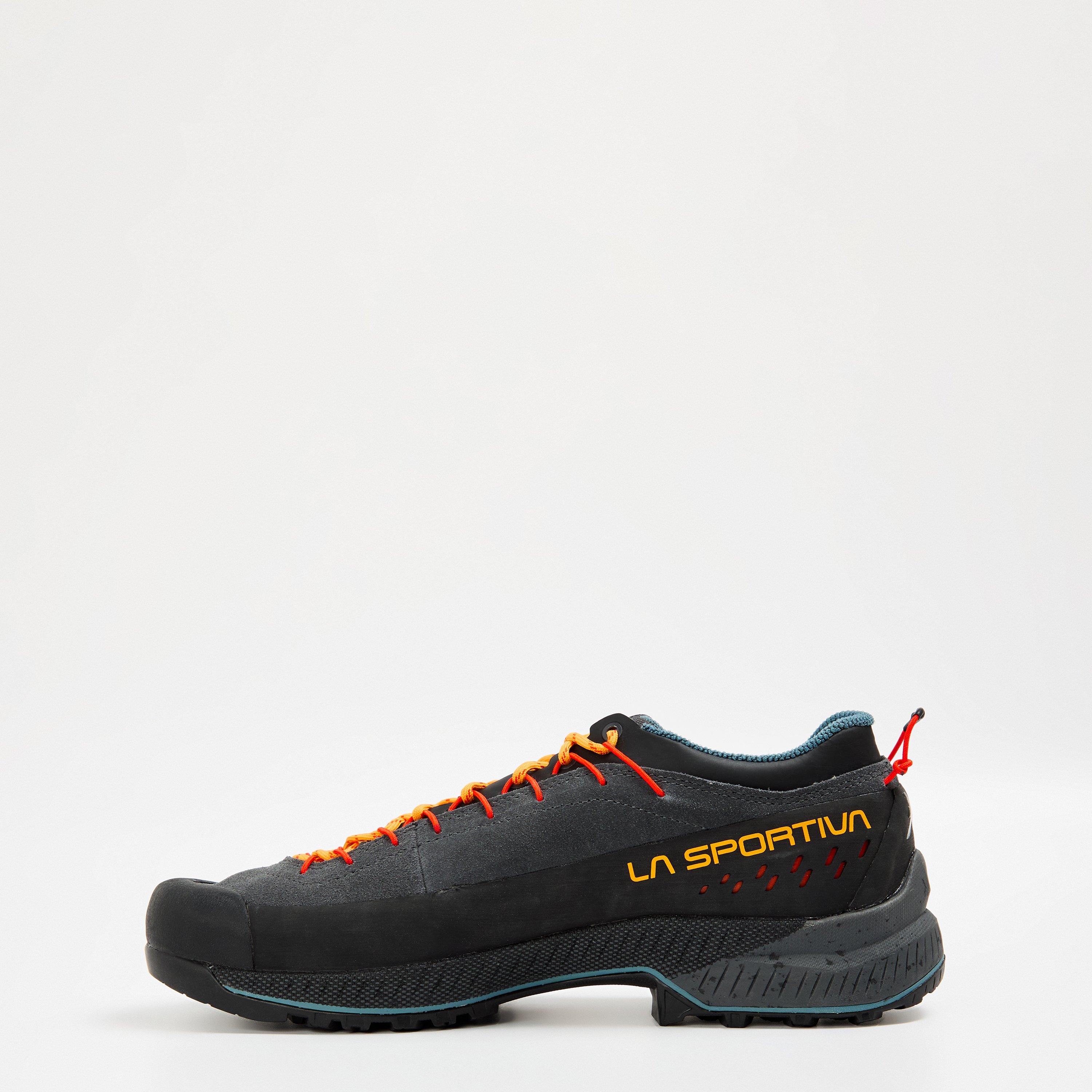 Carbon/Papaya - La Sportiva - Sportiva TX4 Low Walking Shoes Mens - 2