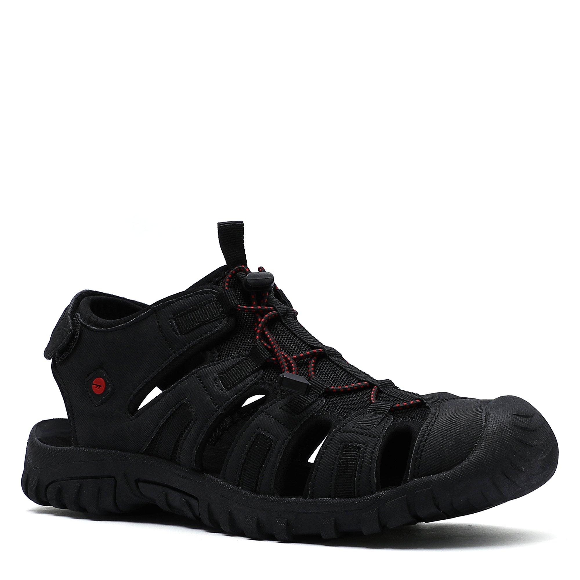 Black/Grey - Hi Tec - Cove Sport Sandals Mens - 5