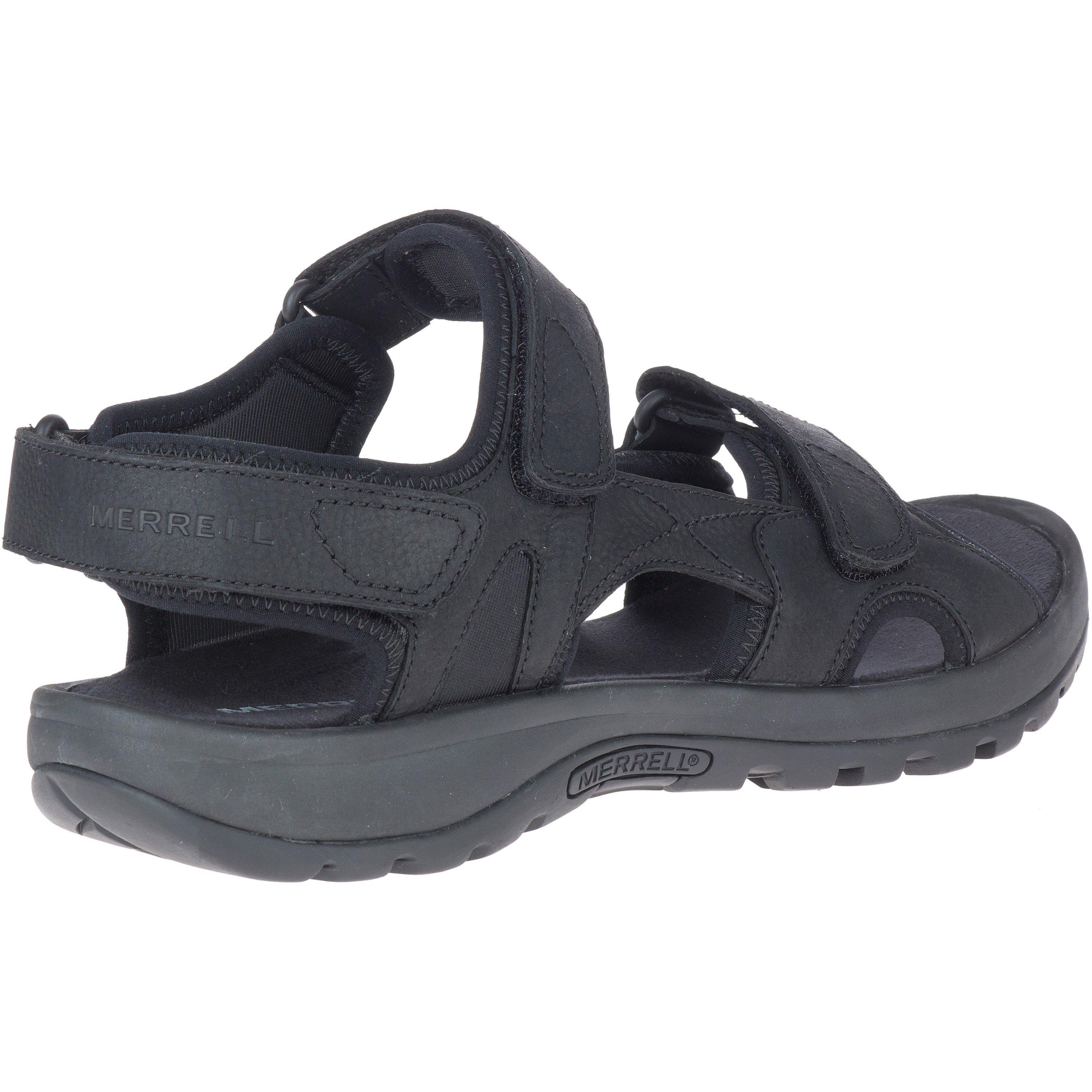 Black - Merrell - Sandspur Walking Sandals - 4