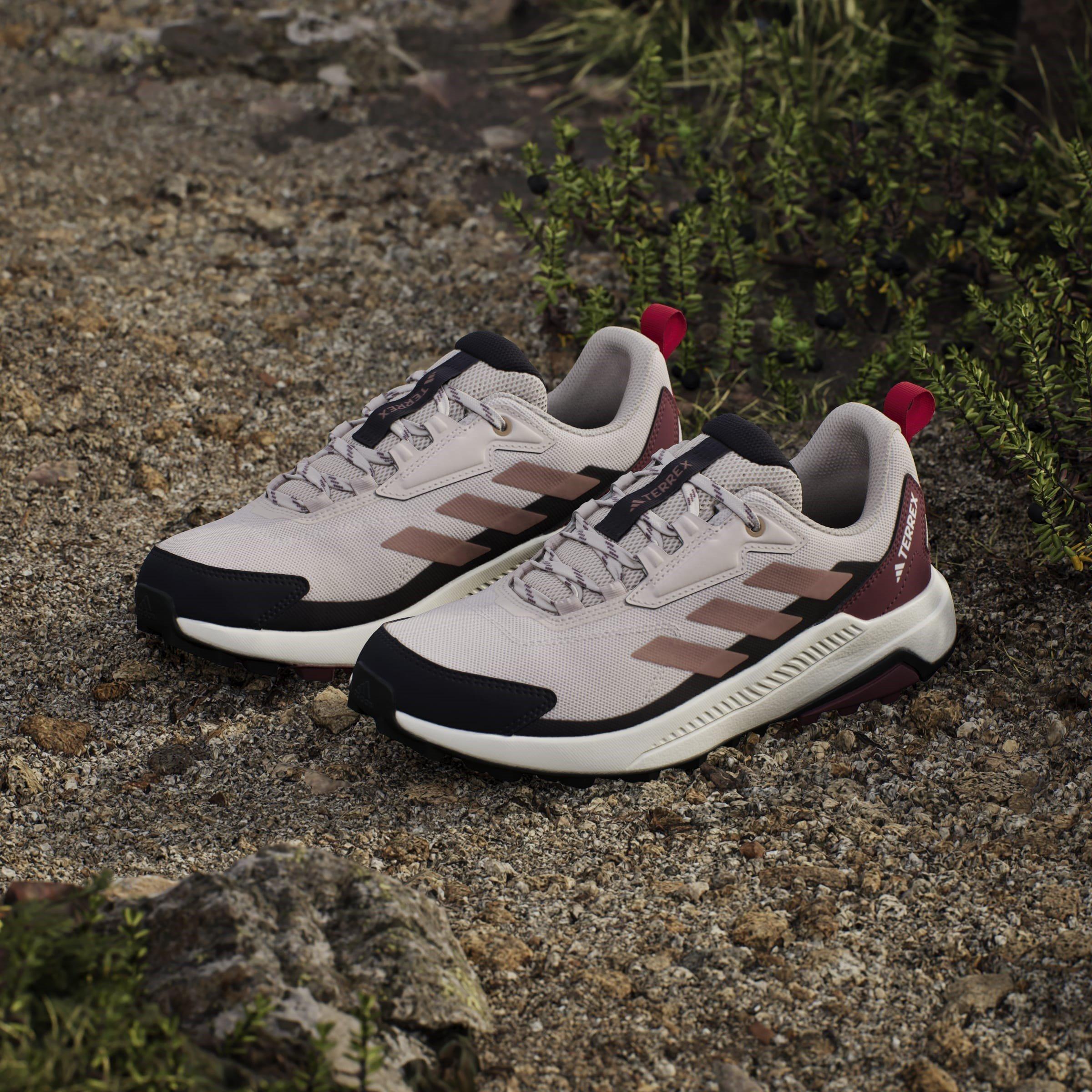 Mauve/Clay/Ruby - adidas - Anylander Non-Waterproof Hiking Shoes - 13