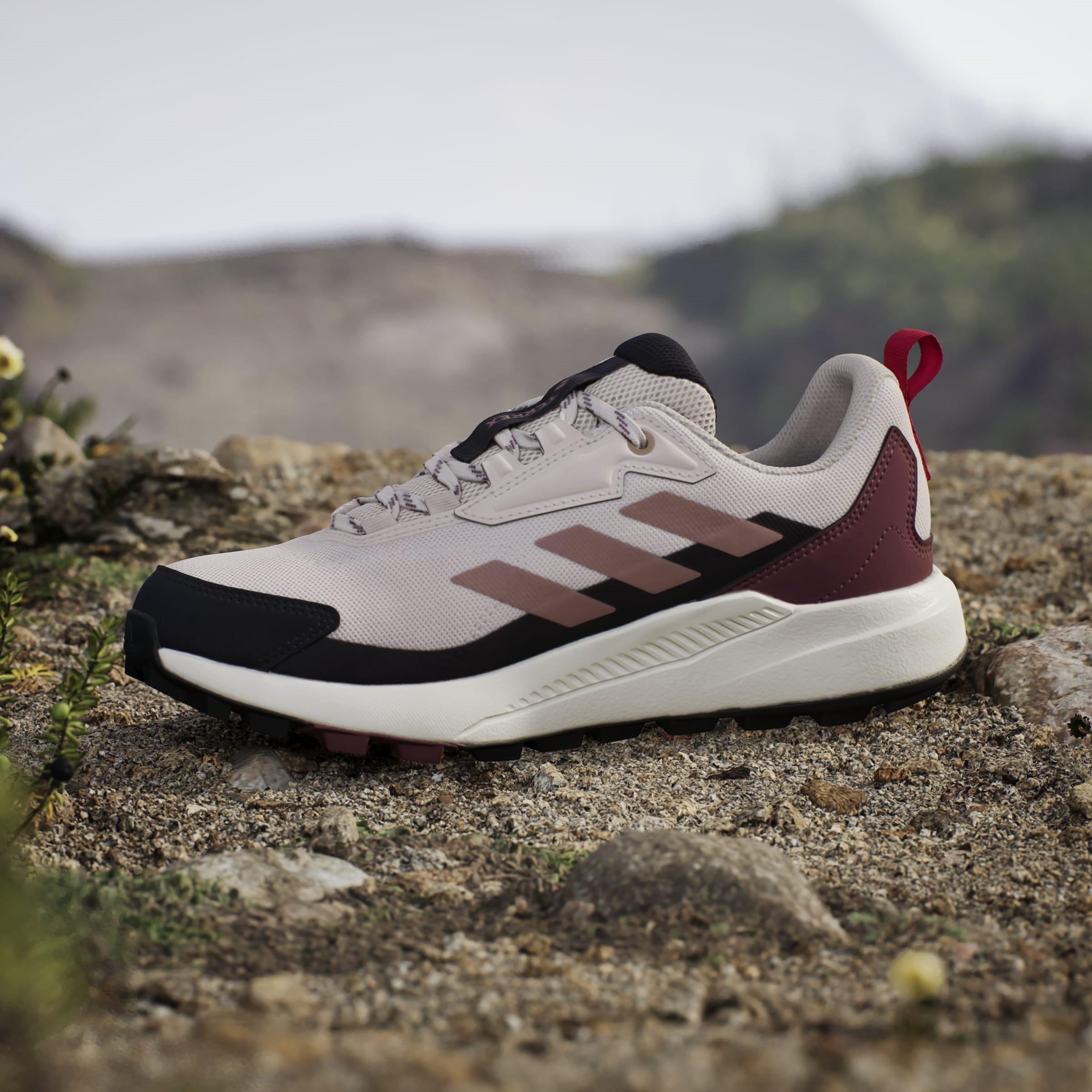 Mauve/Clay/Ruby - adidas - Anylander Non-Waterproof Hiking Shoes - 15