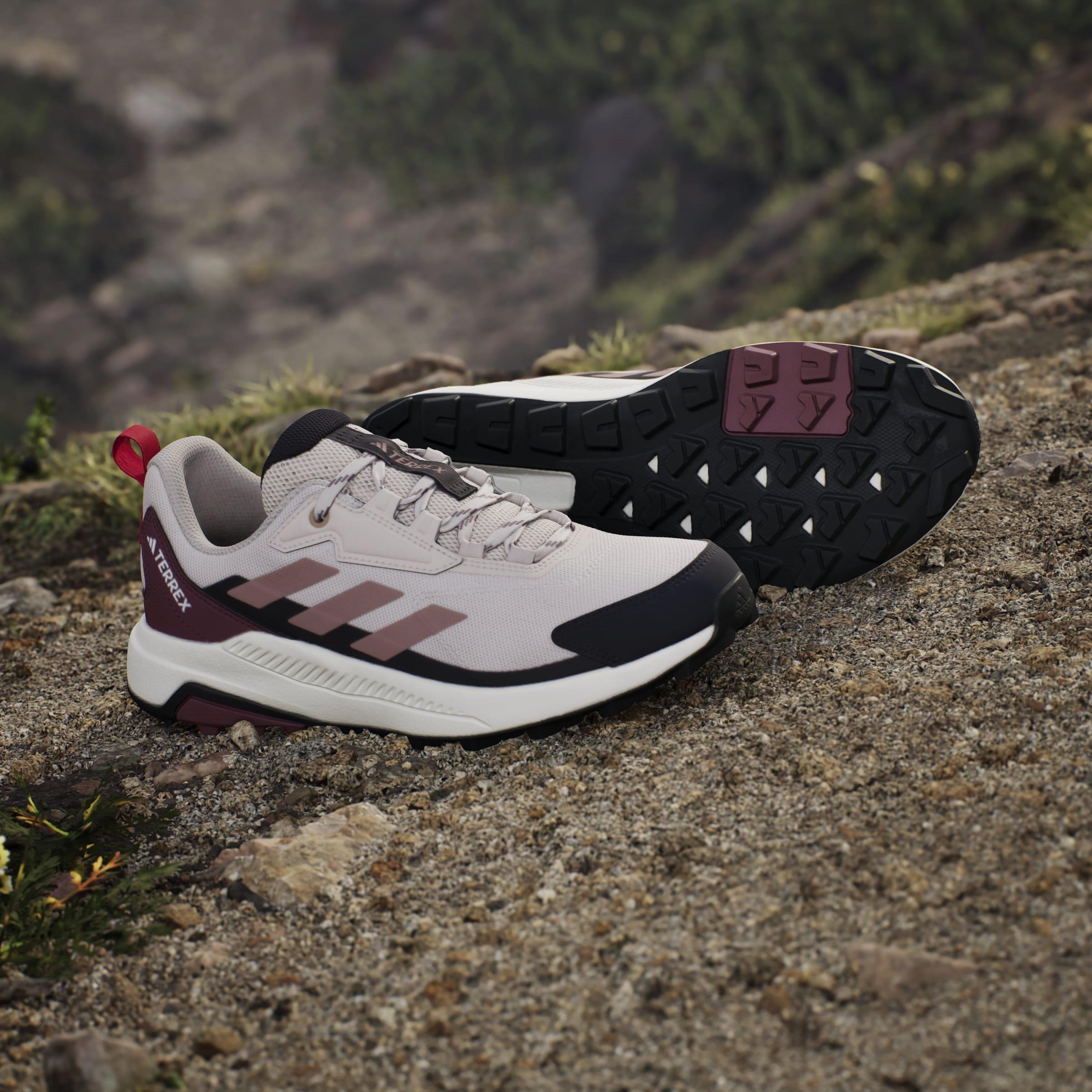 Mauve/Clay/Ruby - adidas - Anylander Non-Waterproof Hiking Shoes - 16