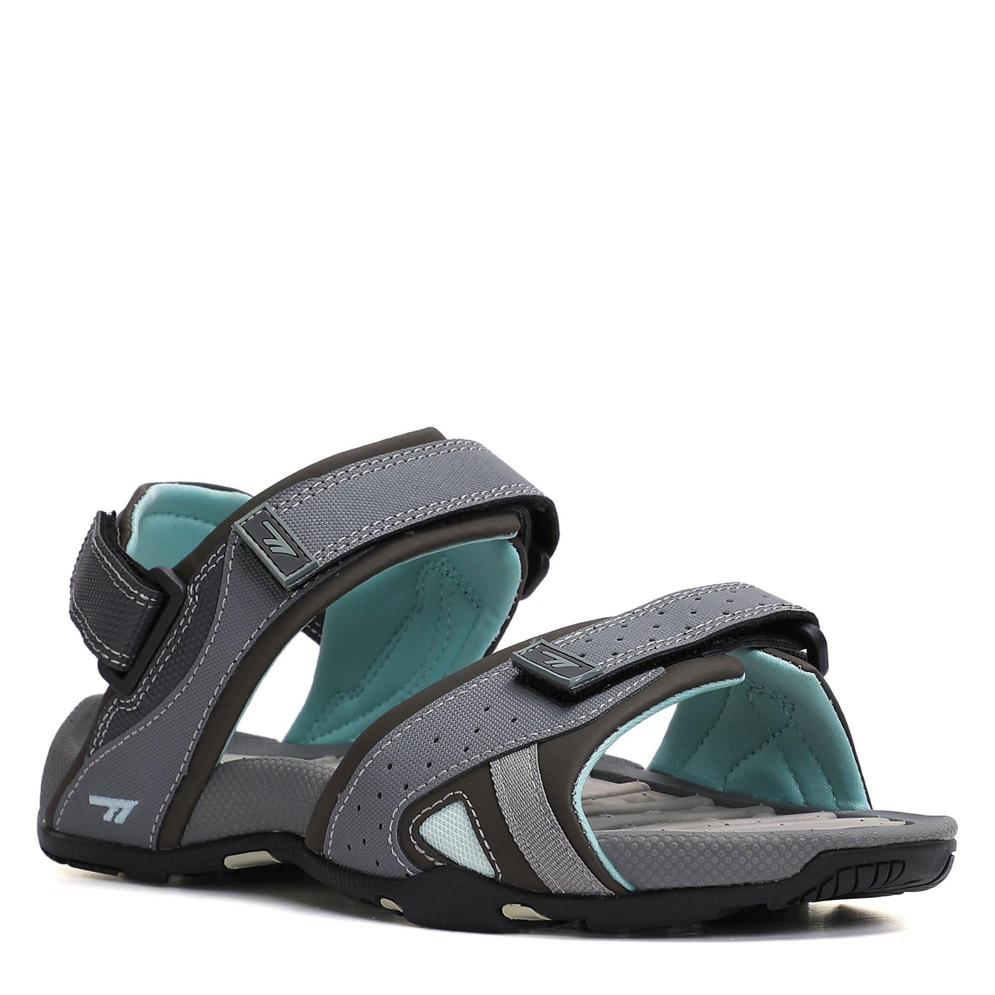 MdiumGry/BbyBlu - Hi Tec - Adults HT Ula Walking Sandals - 6