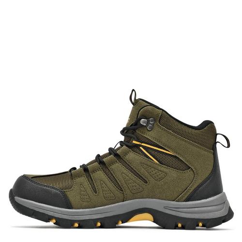 DkKhki/Kahai/Bk - Hi Tec - Picchu Mid Mens Walking Boots - 2