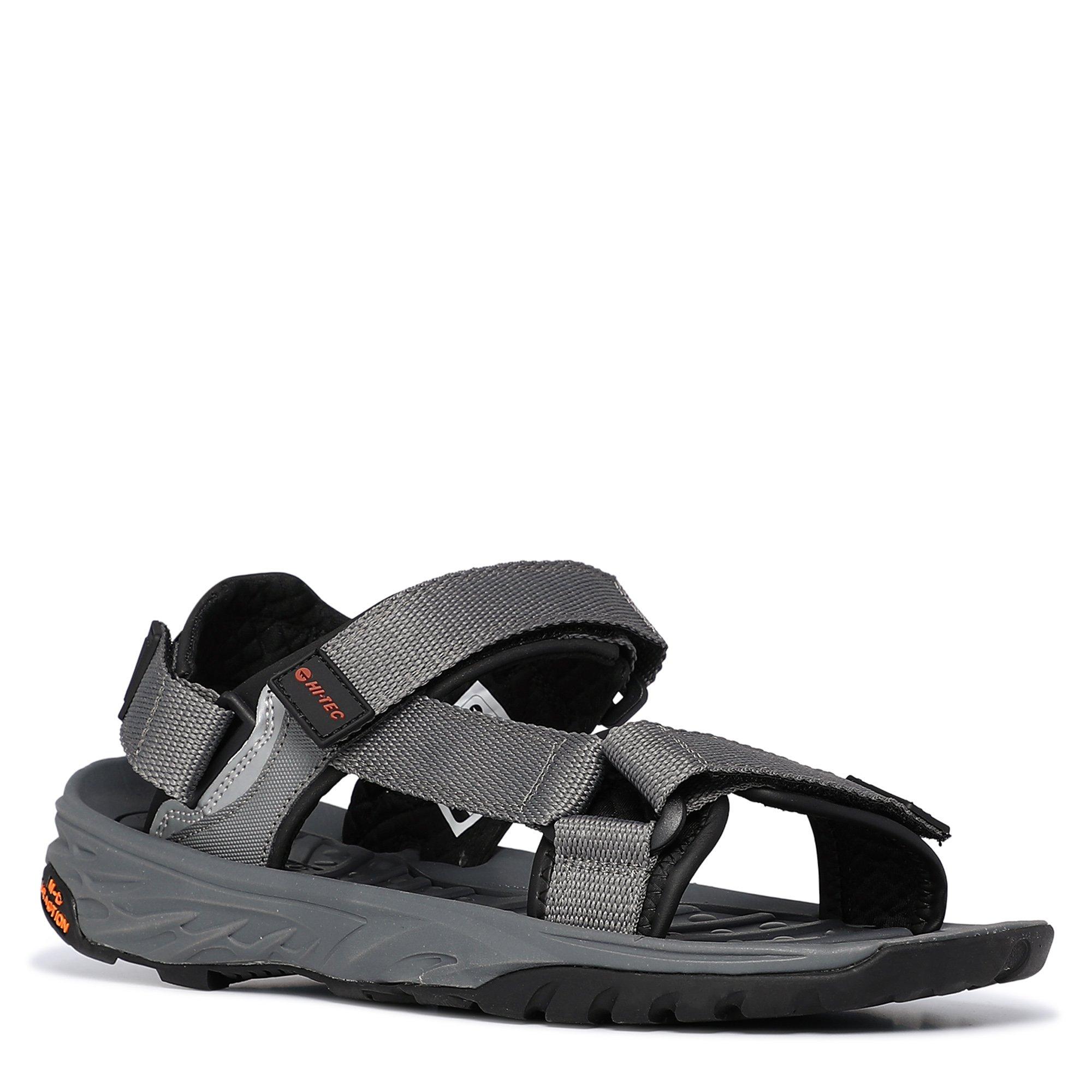 Charcoal/Gry - Hi Tec - Hi Ula Raft Mens Sandals - 4