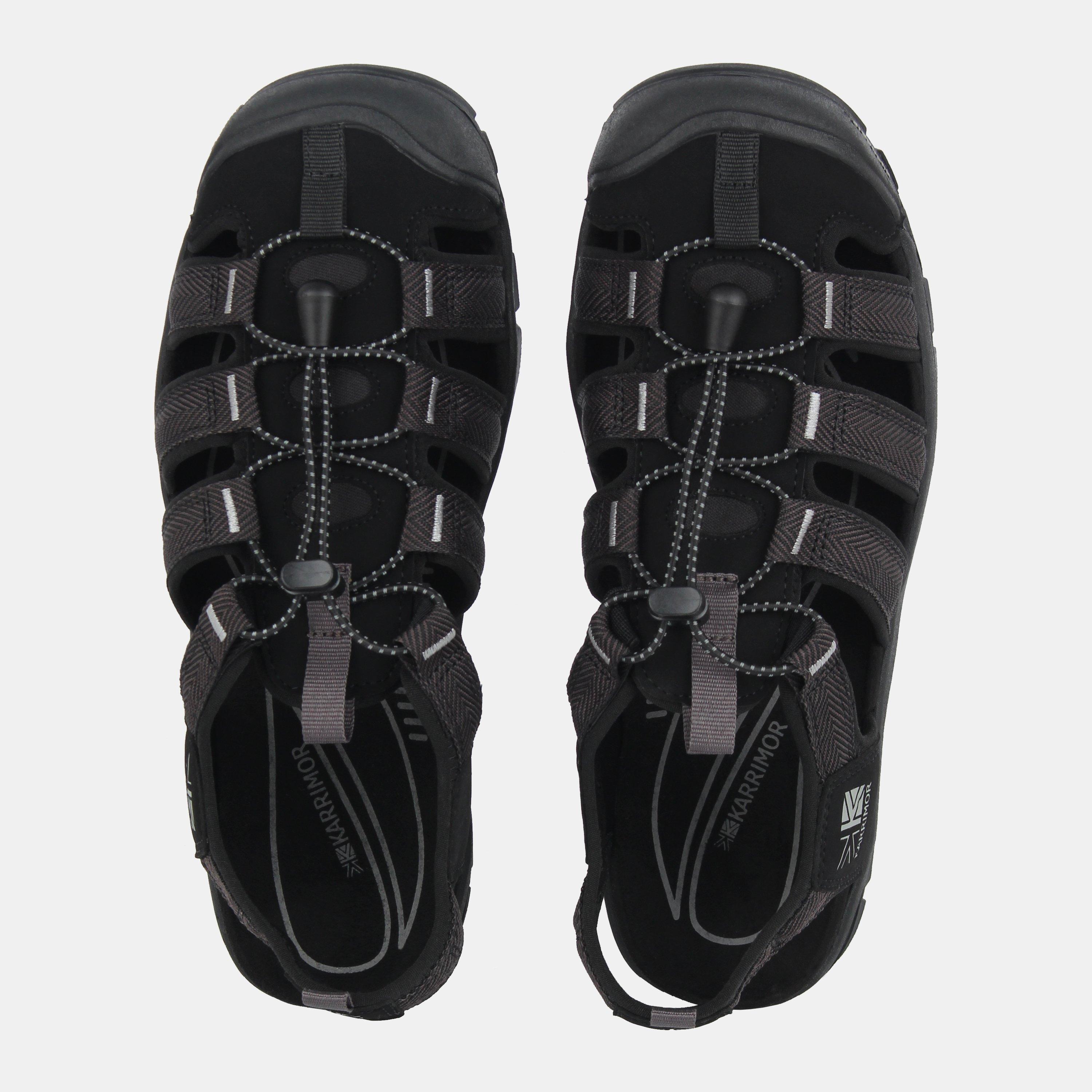 Black - Karrimor - Ithaca Walking Sandals Mens - 4