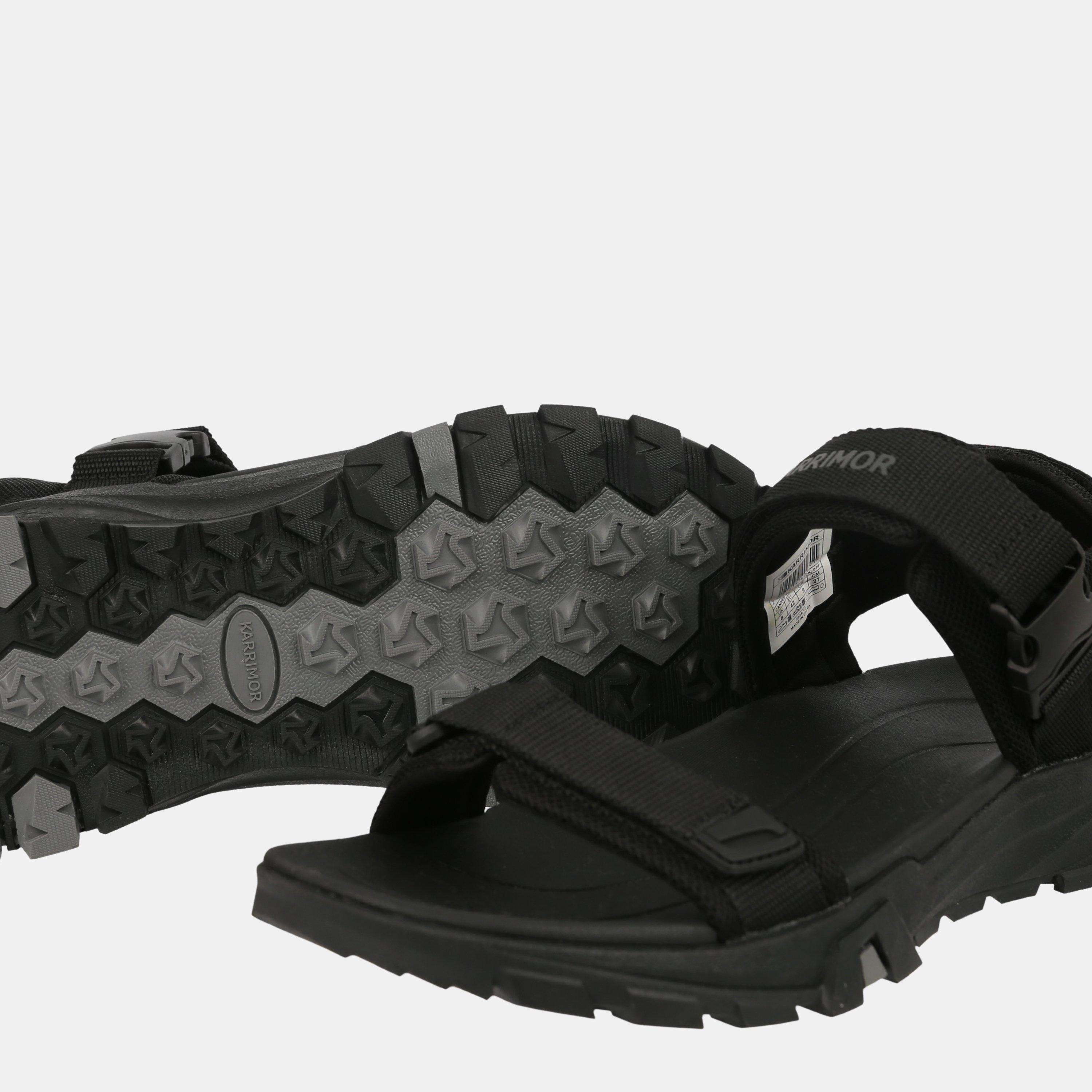Black - Karrimor - Men's Cannes Breathable Mesh Dynagrip Walking Sandals - 3