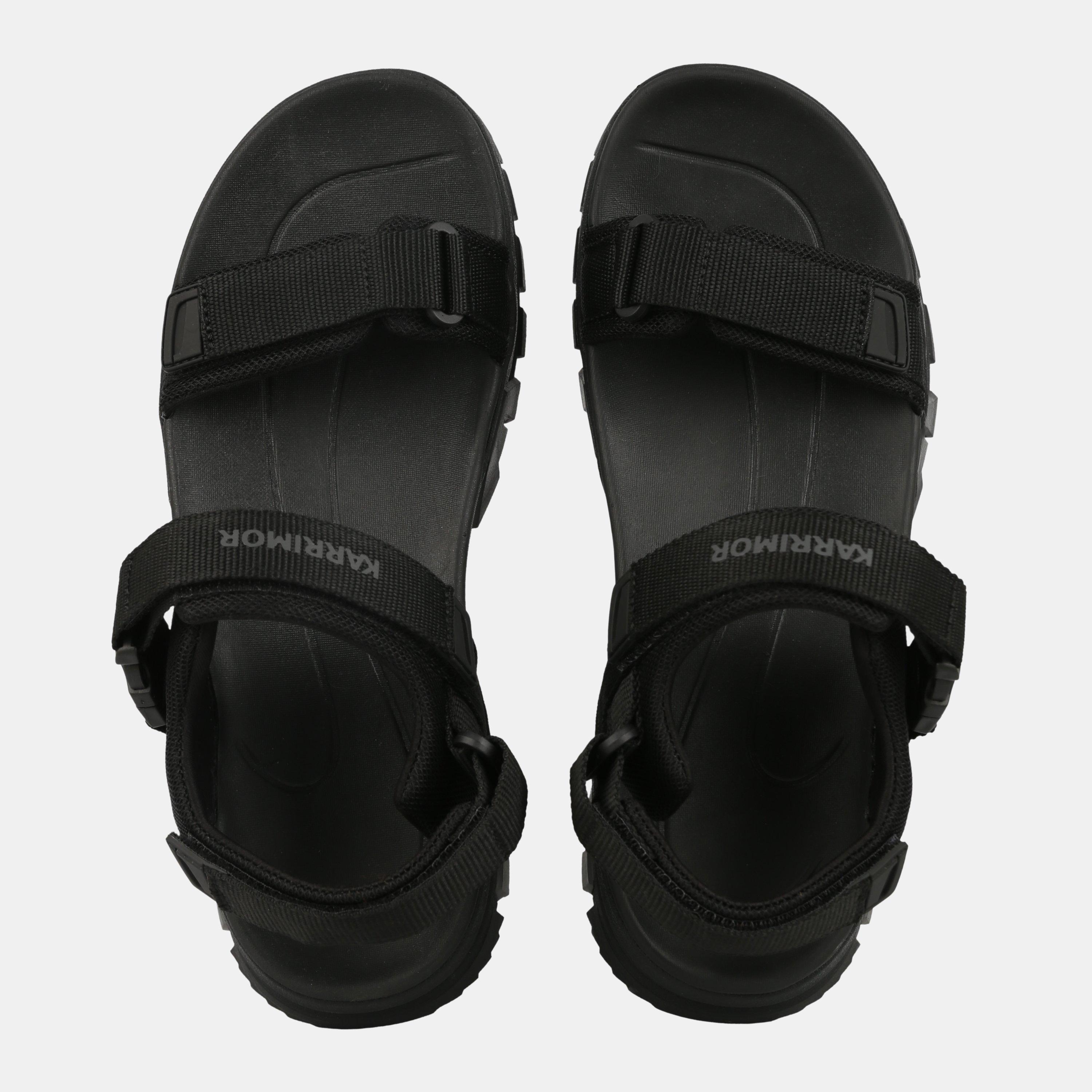Black - Karrimor - Men's Cannes Breathable Mesh Dynagrip Walking Sandals - 4