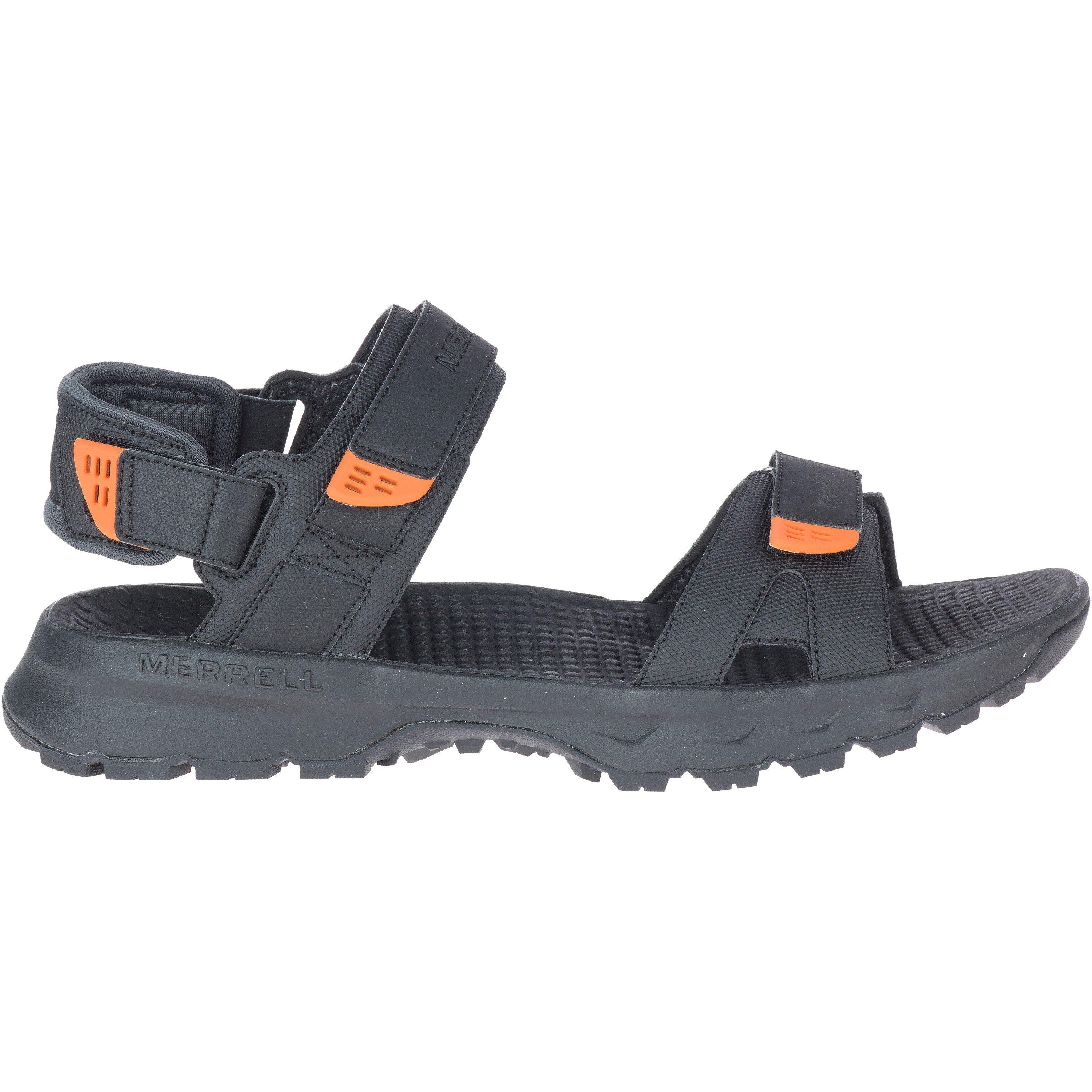Black - Merrell - Cedrus Convertible Walking Sandals Mens - 1