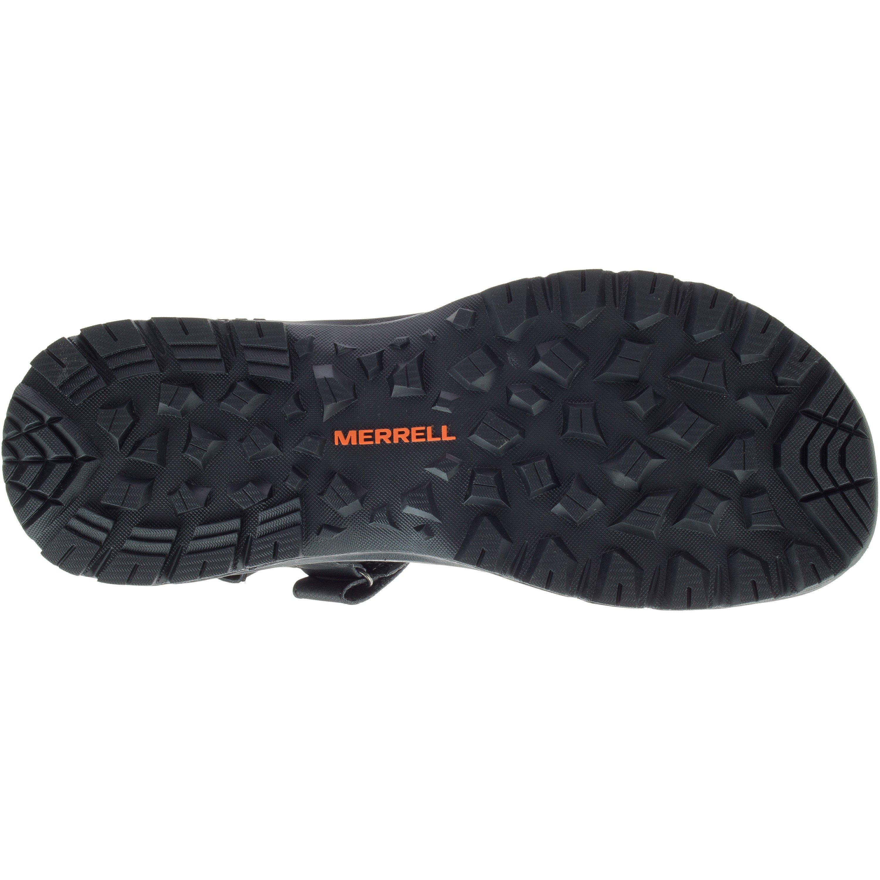 Black - Merrell - Cedrus Convertible Walking Sandals Mens - 5