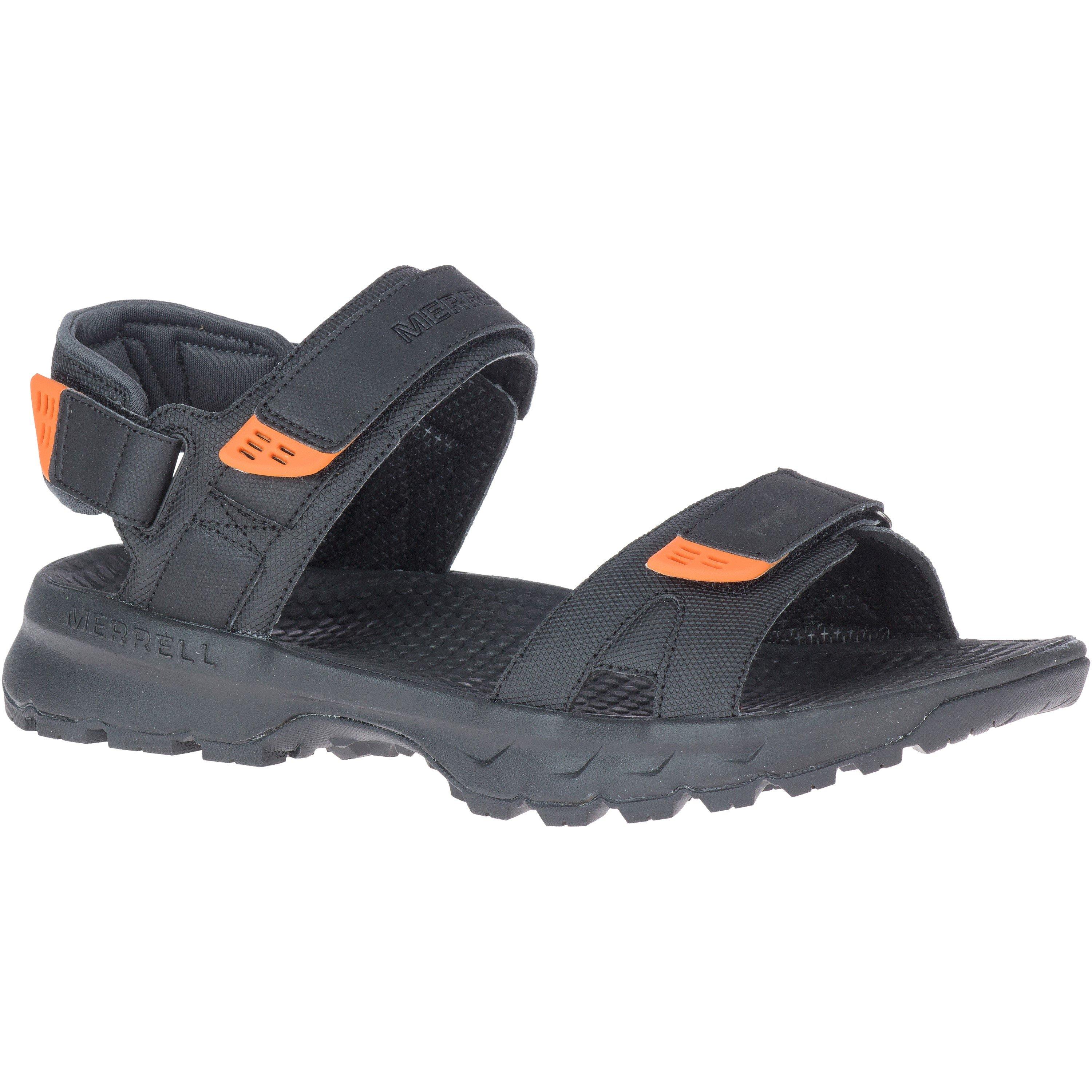 Black - Merrell - Cedrus Convertible Walking Sandals Mens - 4