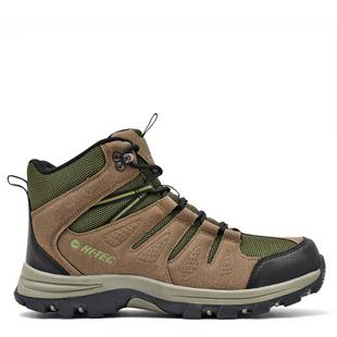 Chocolate/Olive - Hi Tec - Picchu Mid Mens Walking Boots - 1