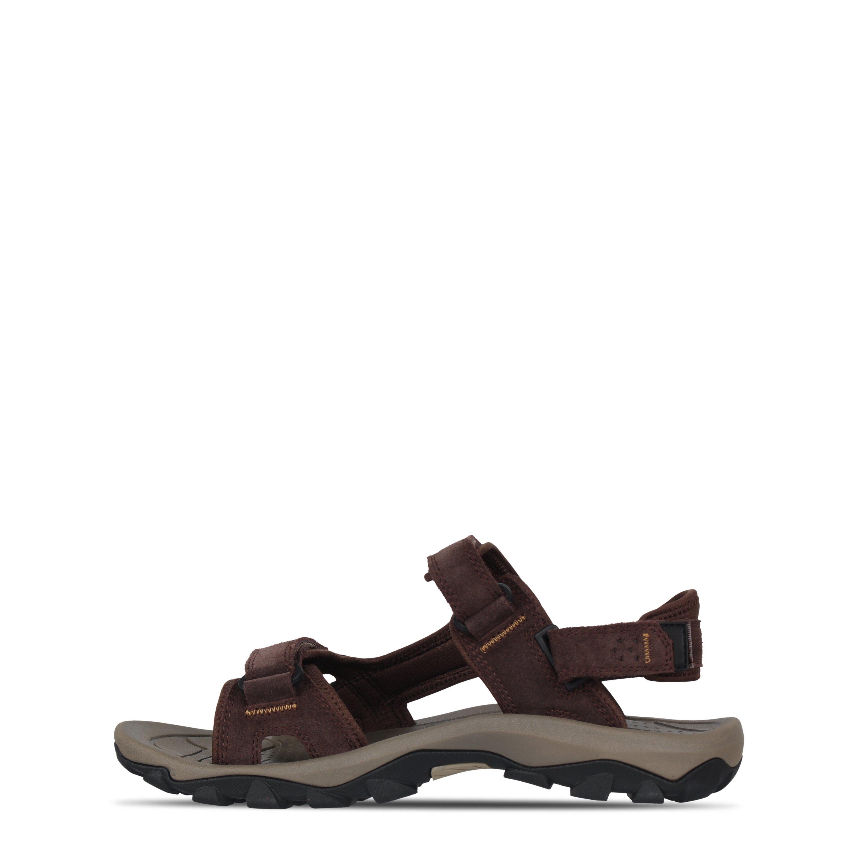 Brown - Karrimor - Antibes Leather Walking Sandals Mens - 2