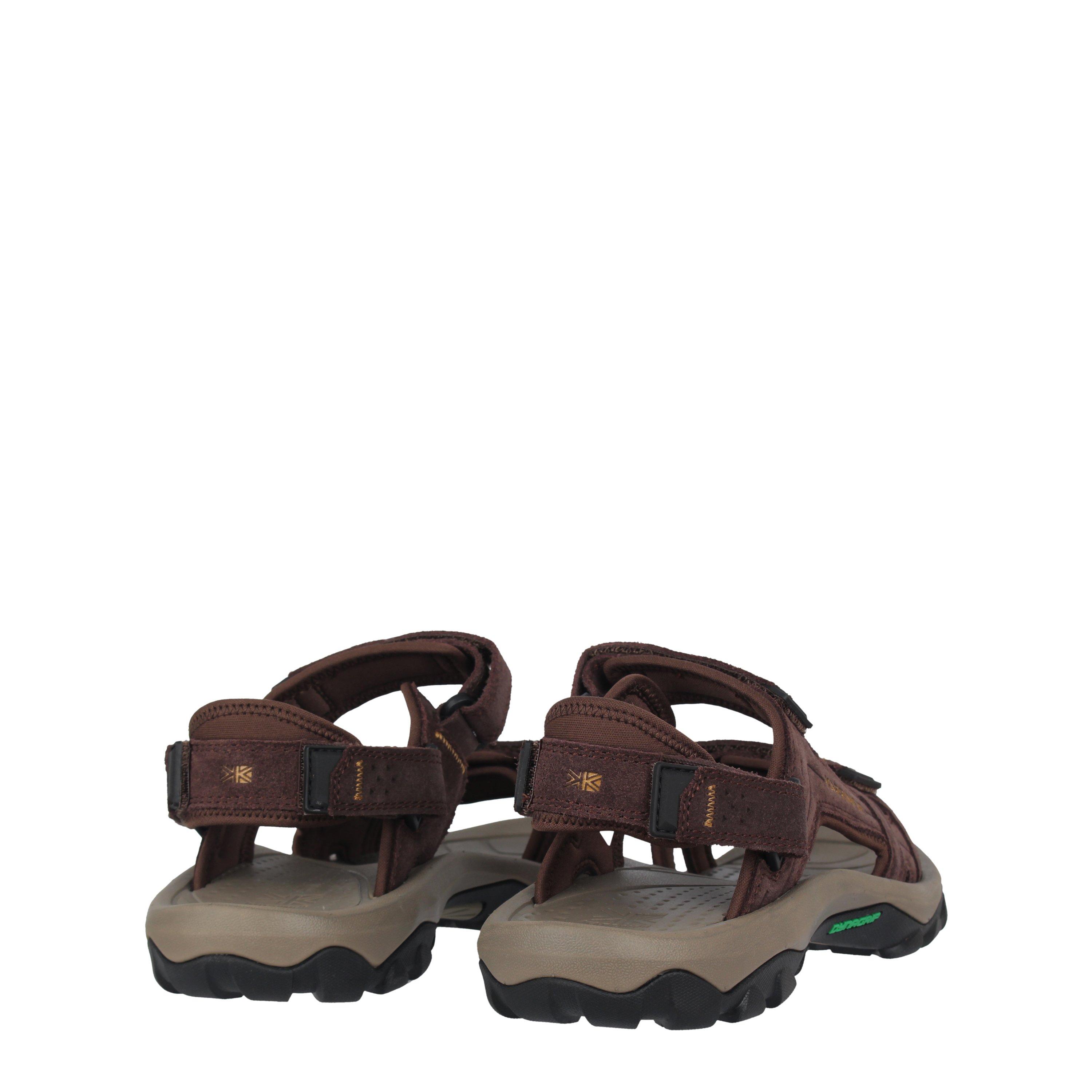 Brown - Karrimor - Antibes Leather Walking Sandals Mens - 4