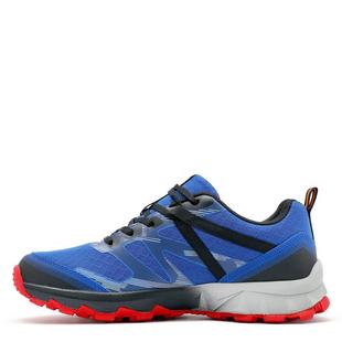 Cobalt/Blk/Red - Hi Tec - Hallet Peak Mens Walking Shoes - 2