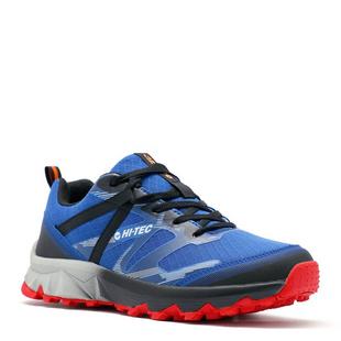 Cobalt/Blk/Red - Hi Tec - Hallet Peak Mens Walking Shoes - 5