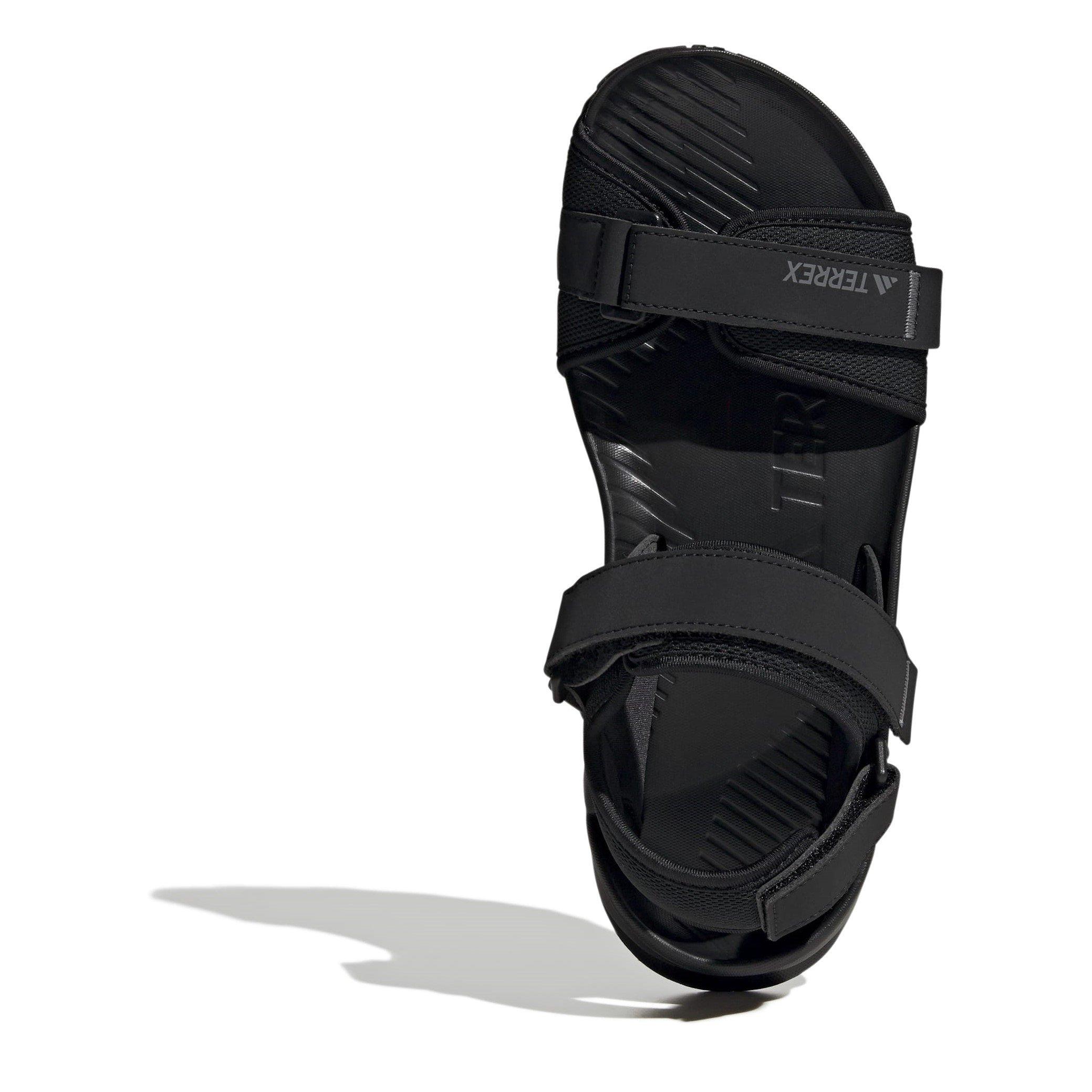 CBlack/Grey - adidas - Terrex Hydroterra Adults Sandals - 5