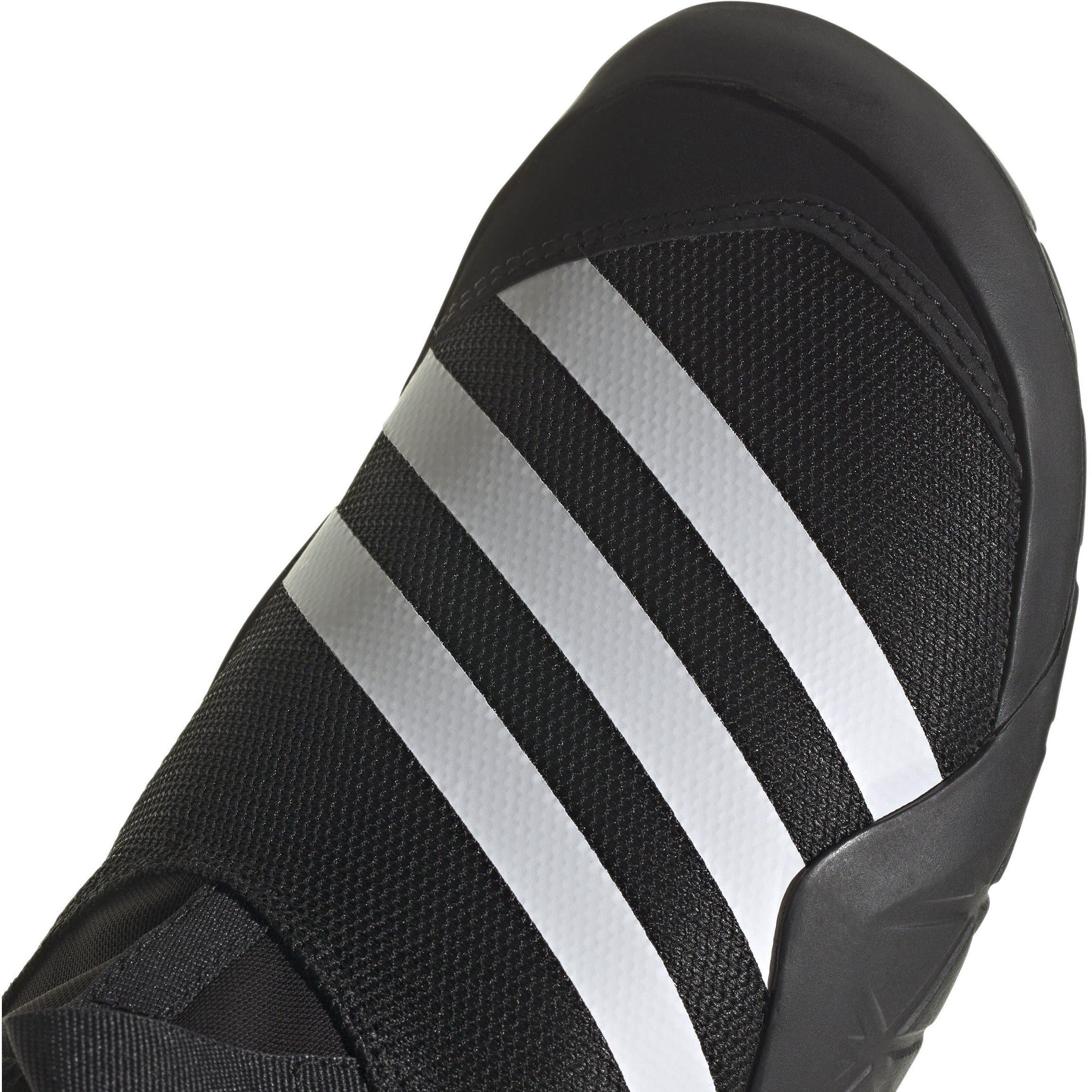 CBlk/Wht/Silver - adidas - Terrex Jawpaw Mens Slip On HEAT.RDY Water Shoes - 7