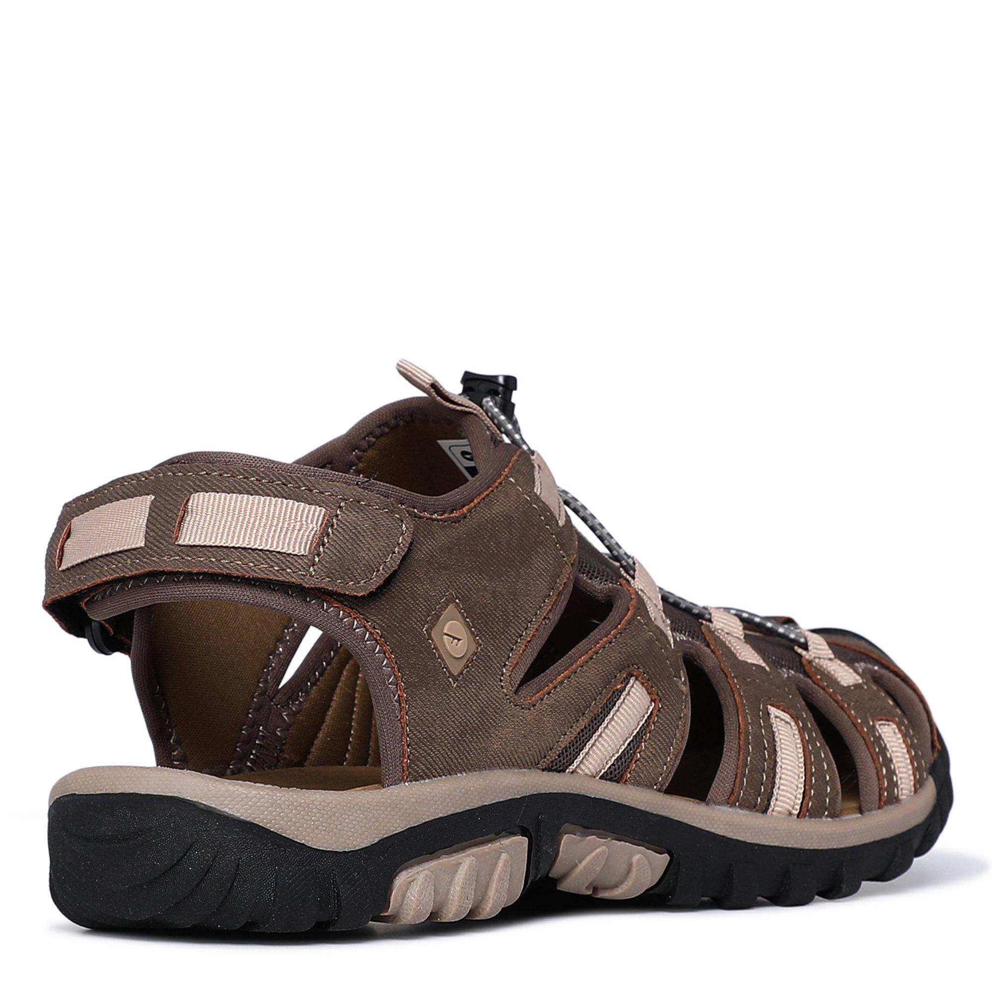 Taupe/Sand - Hi Tec - Hi Cove Sport Mens Walking Sandals - 5