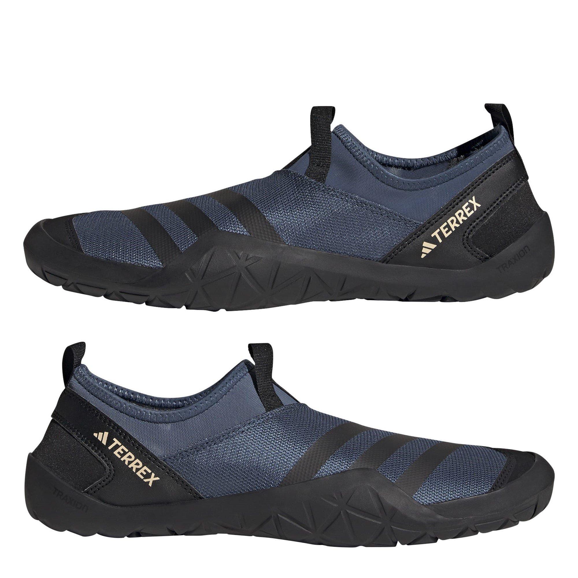 Steel/Blk/Sand - adidas - Terrex Jawpaw Slip On Heat.Rdy Water Shoes - 9