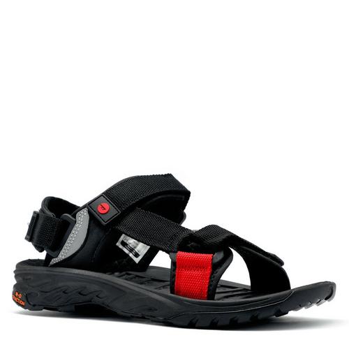 Black/Red - Hi Tec - Ula Raft Mens Sandals - 5
