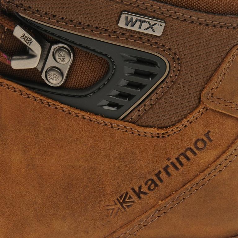 Marron - Karrimor - MATRI Sneakers aus Leder Rot - 4