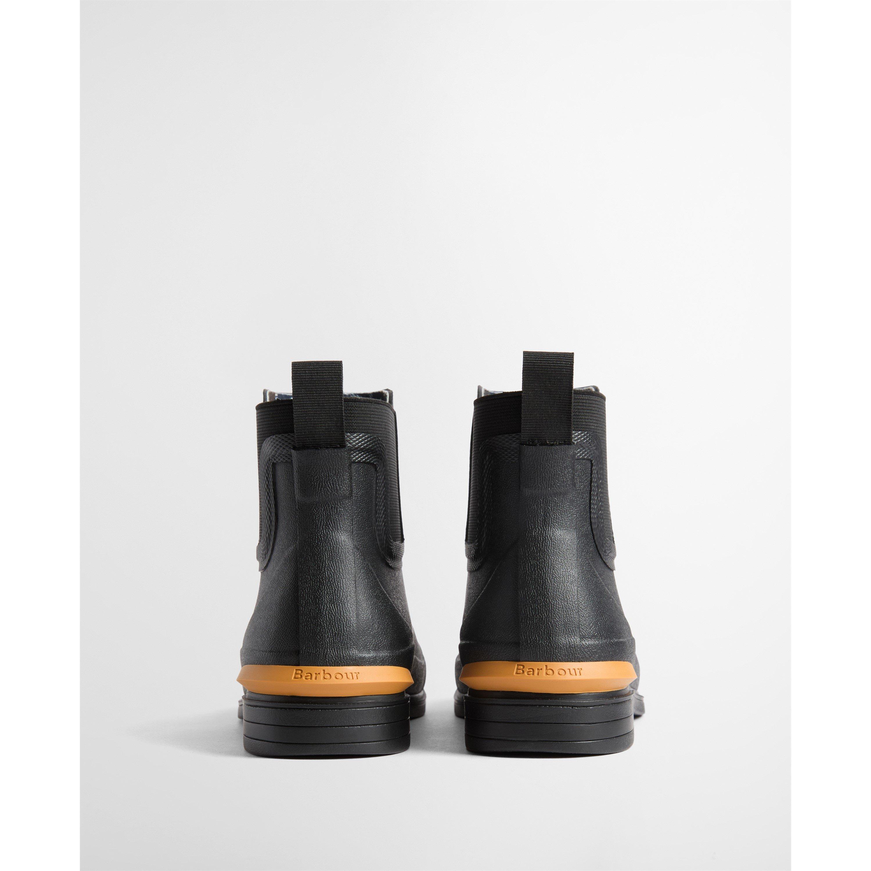 Black - Barbour - Womens Abbeyfield Packable Ankle Wellingtons - 3