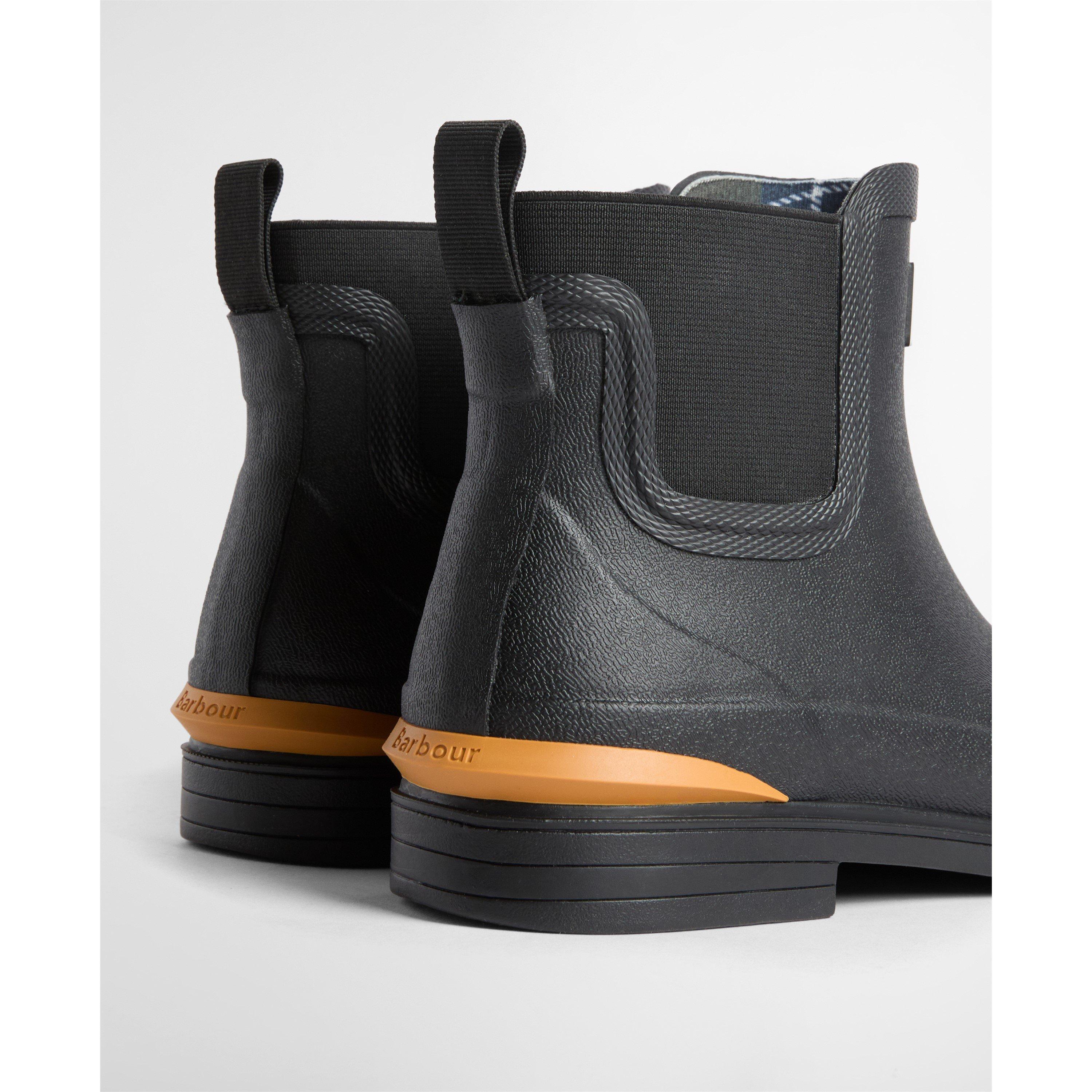 Black - Barbour - Womens Abbeyfield Packable Ankle Wellingtons - 5