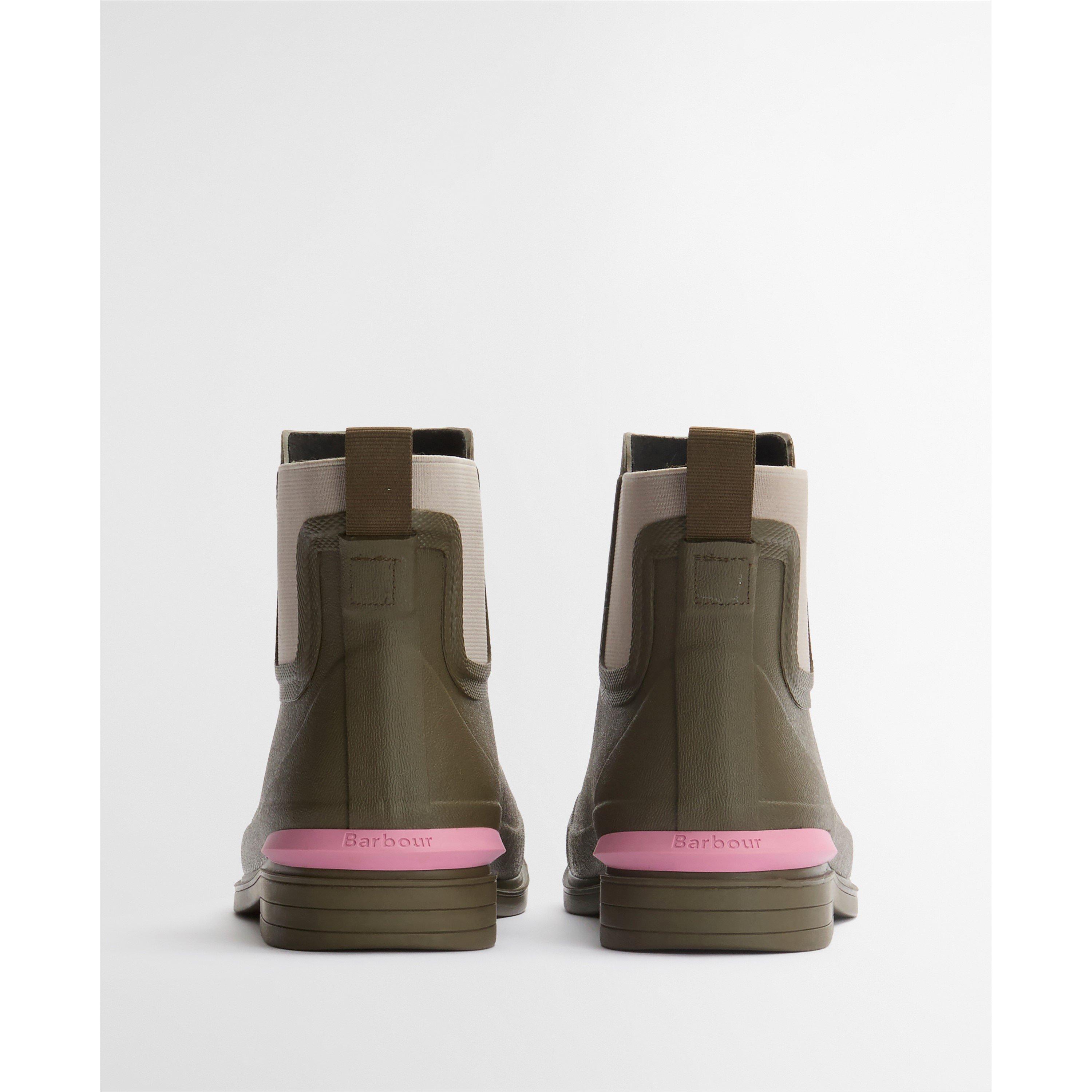 Olive - Barbour - Womens Abbeyfield Ankle Wellingtons - 3
