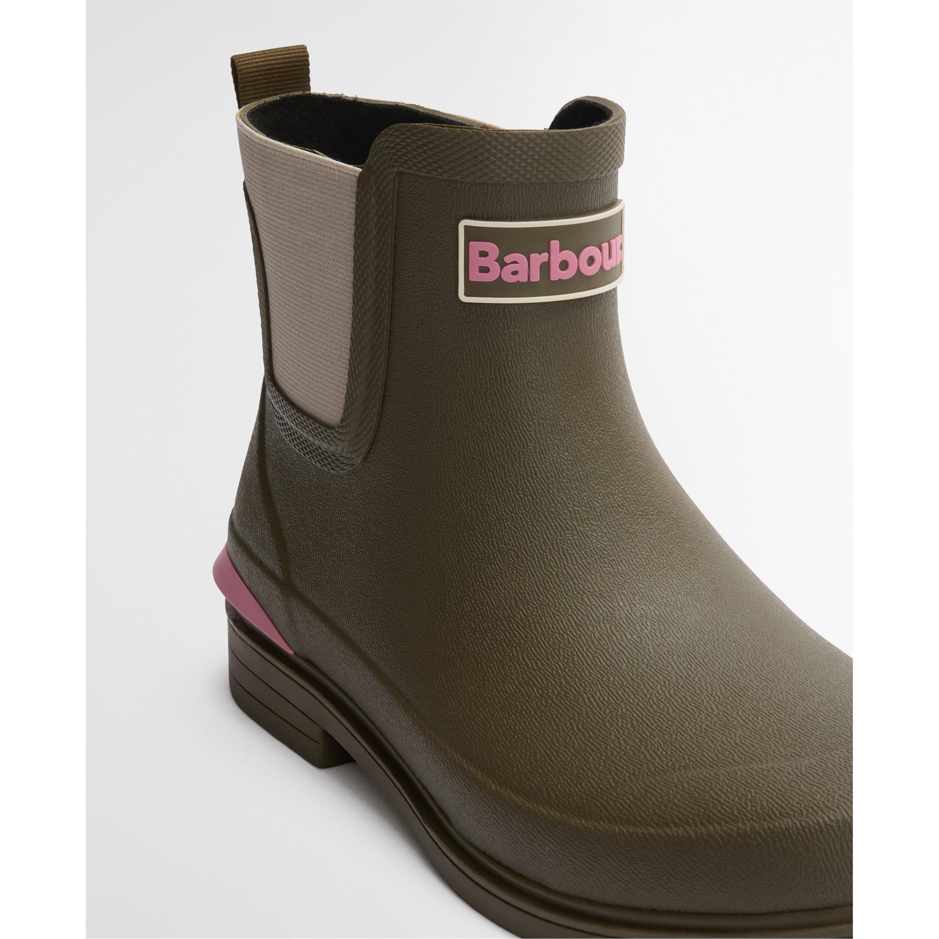 Olive - Barbour - Womens Abbeyfield Ankle Wellingtons - 4