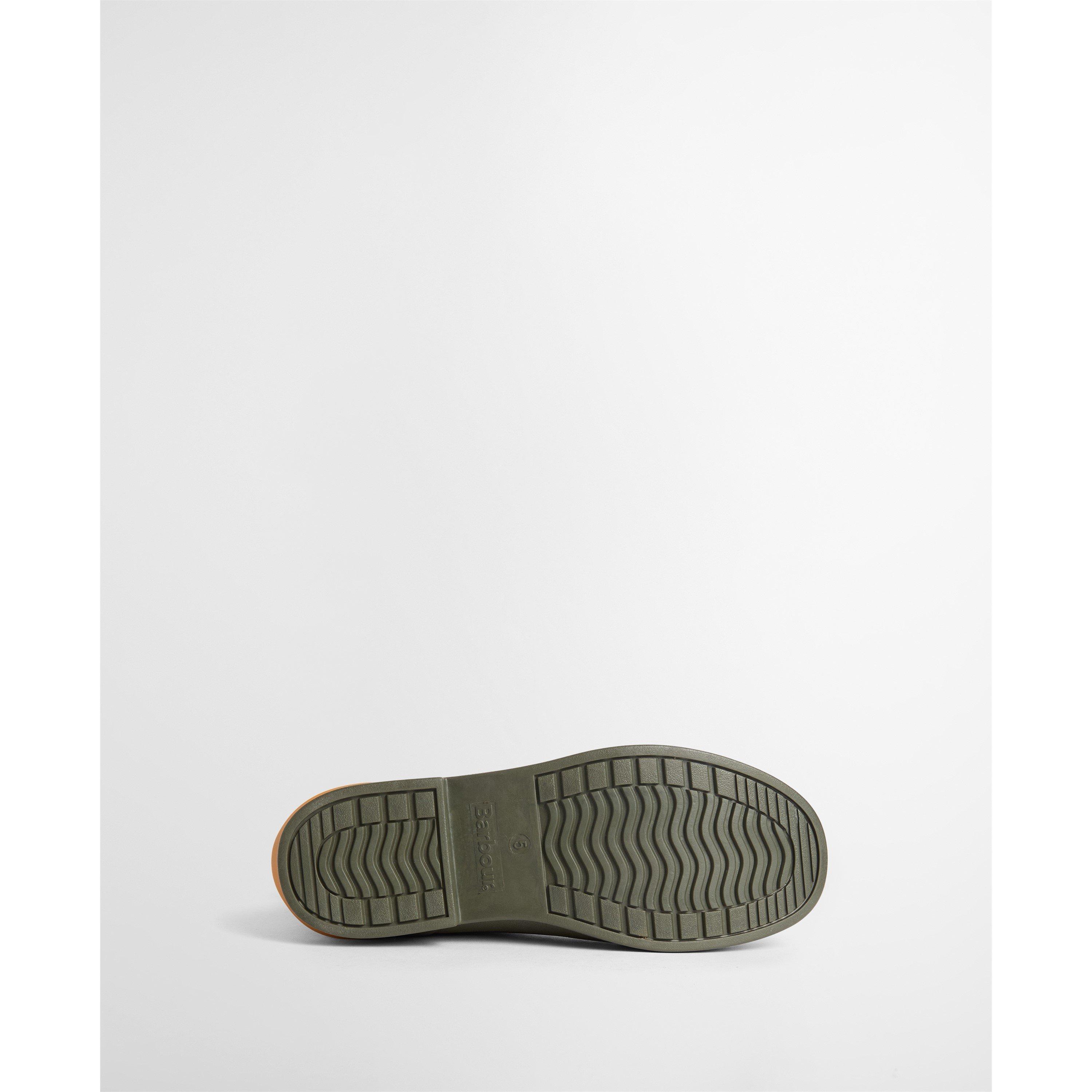 Dark Olive - Barbour - Womens Abbeyfield Packable Ankle Wellingtons - 10