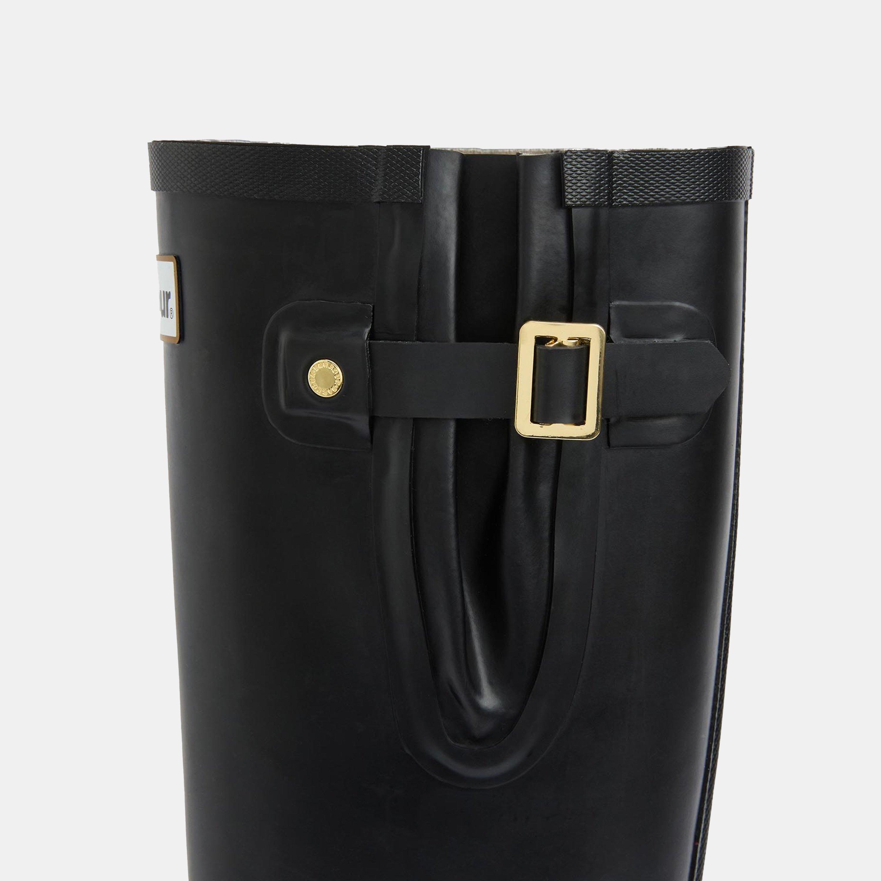 Black - Barbour - Women's Leighton Tall Wellies - 7