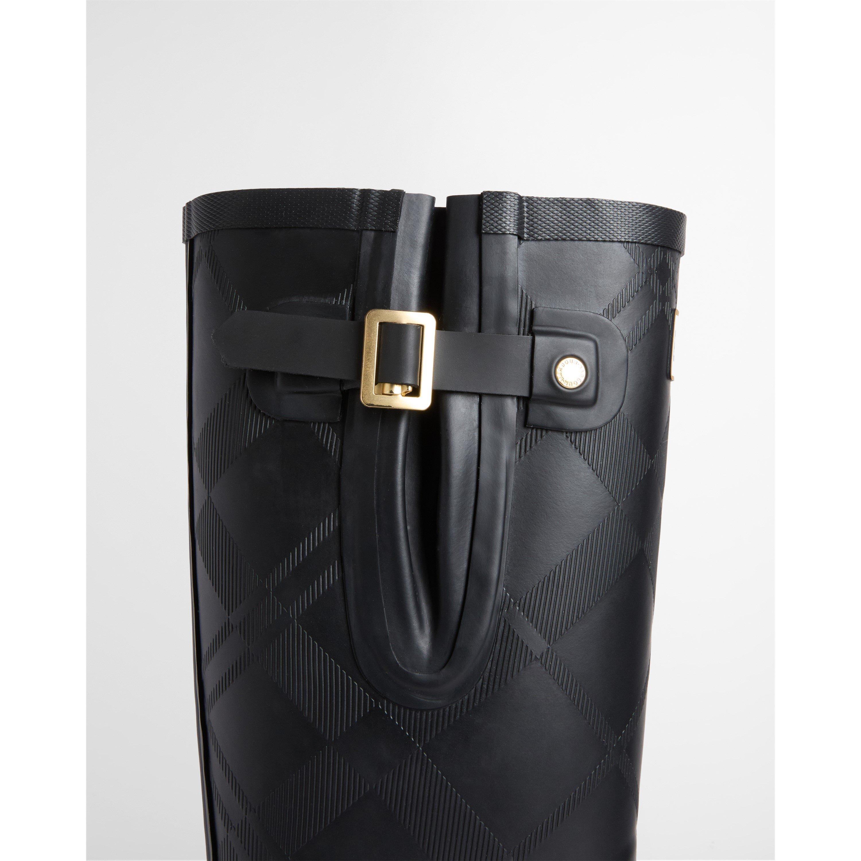 Black - Barbour - Women's Leighton Tall Wellies - 5