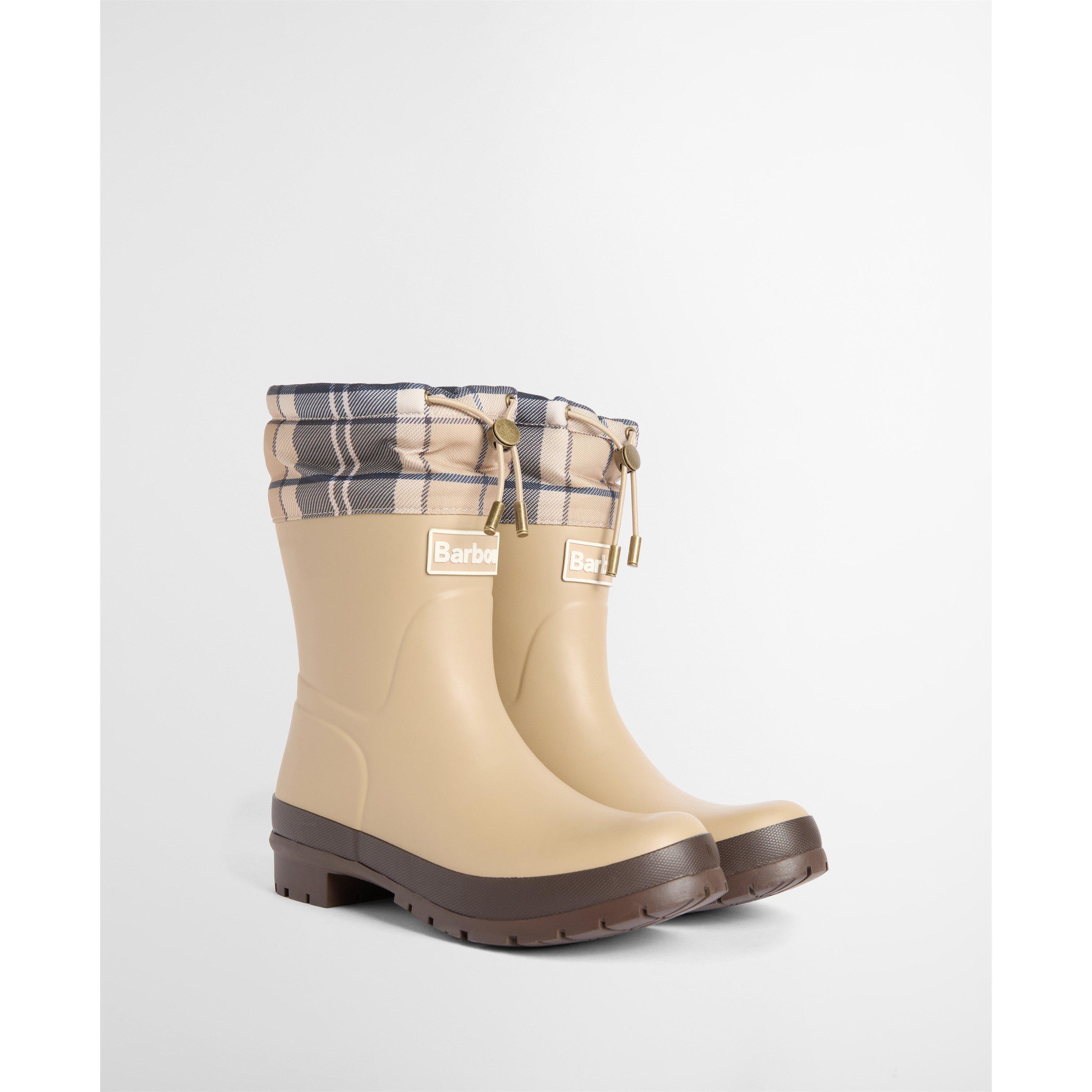 Beige/Birchwood - Barbour - Women's Mowbray Mid Mid-Height Waterproof Wellies - 2