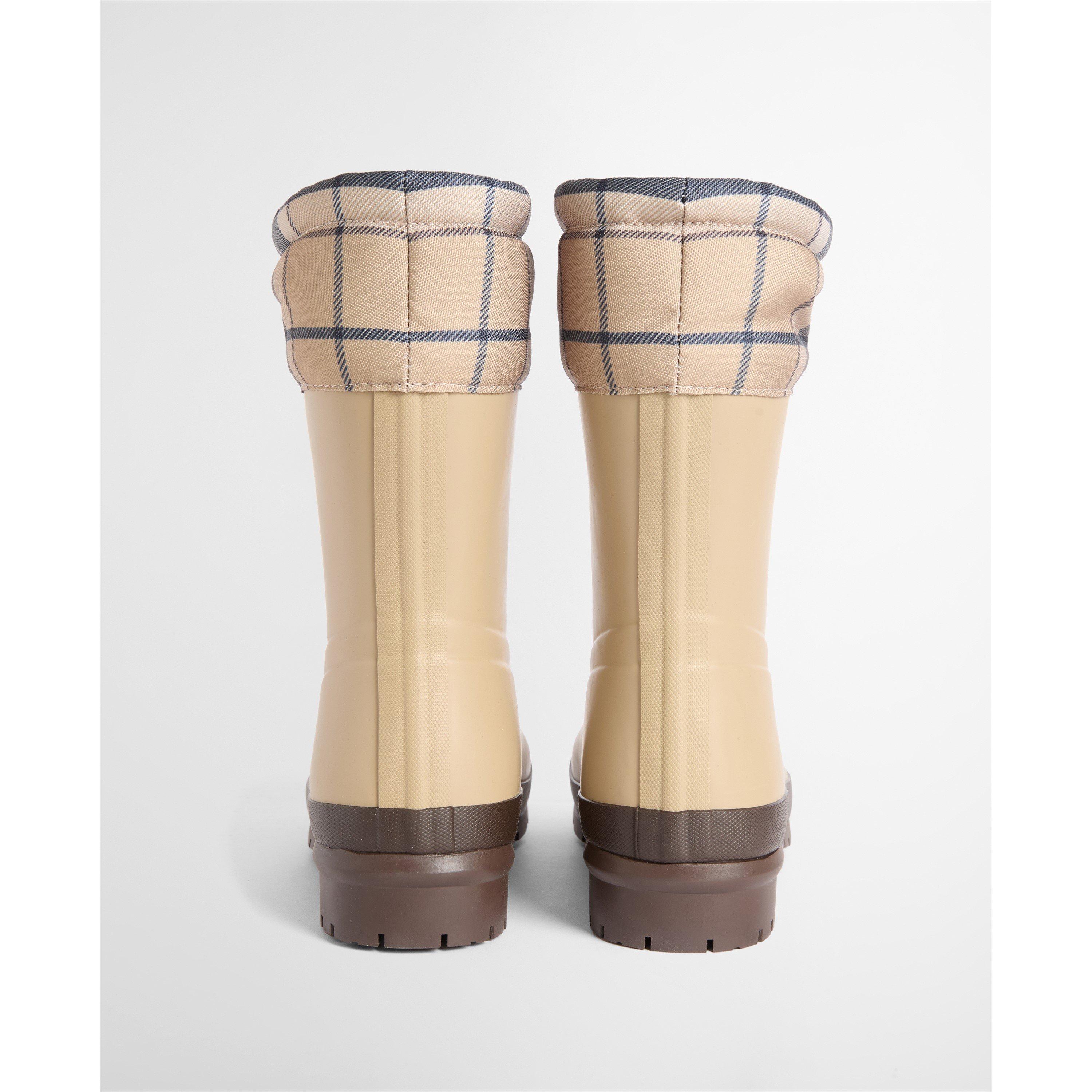 Beige/Birchwood - Barbour - Women's Mowbray Mid Mid-Height Waterproof Wellies - 3