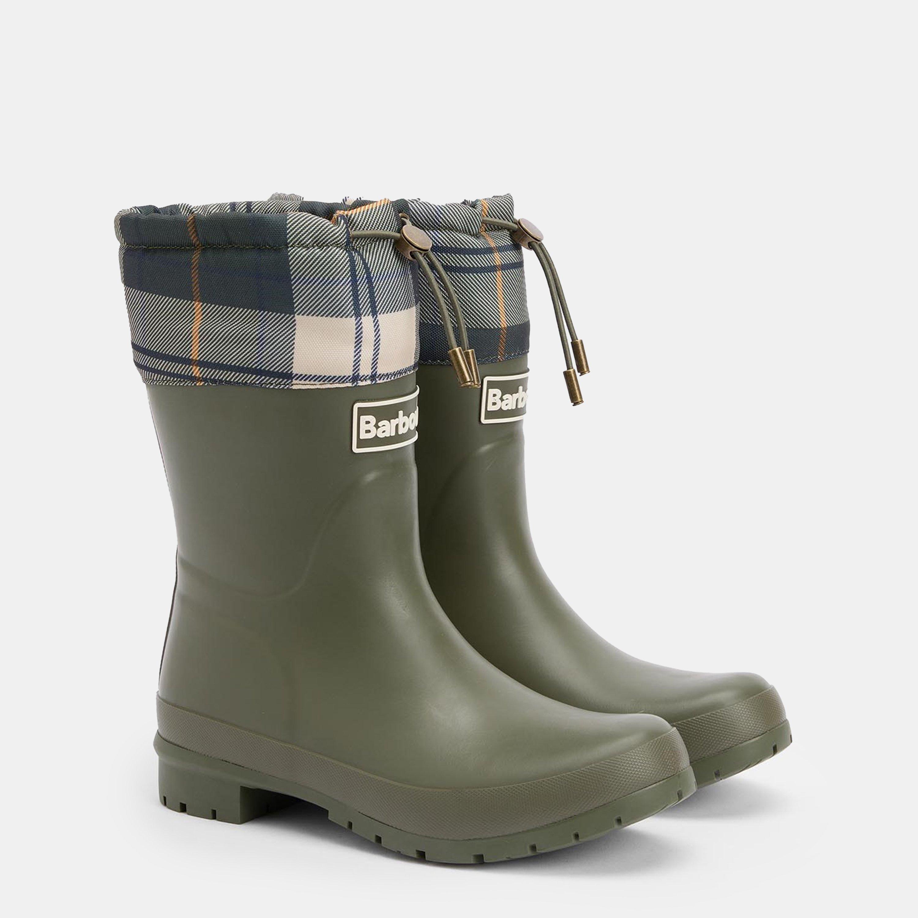 Olive/Ancient - Barbour - Women's Mowbray Mid Mid-Height Waterproof Wellies - 2