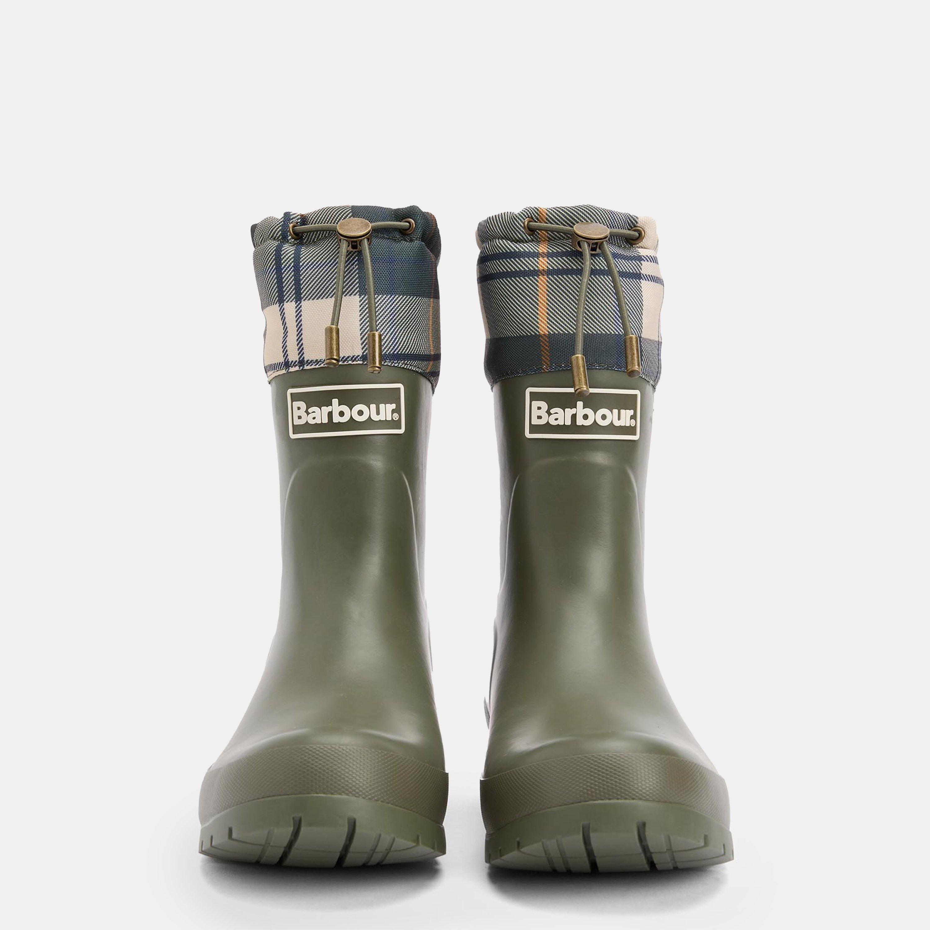 Olive/Ancient - Barbour - Women's Mowbray Mid Mid-Height Waterproof Wellies - 3