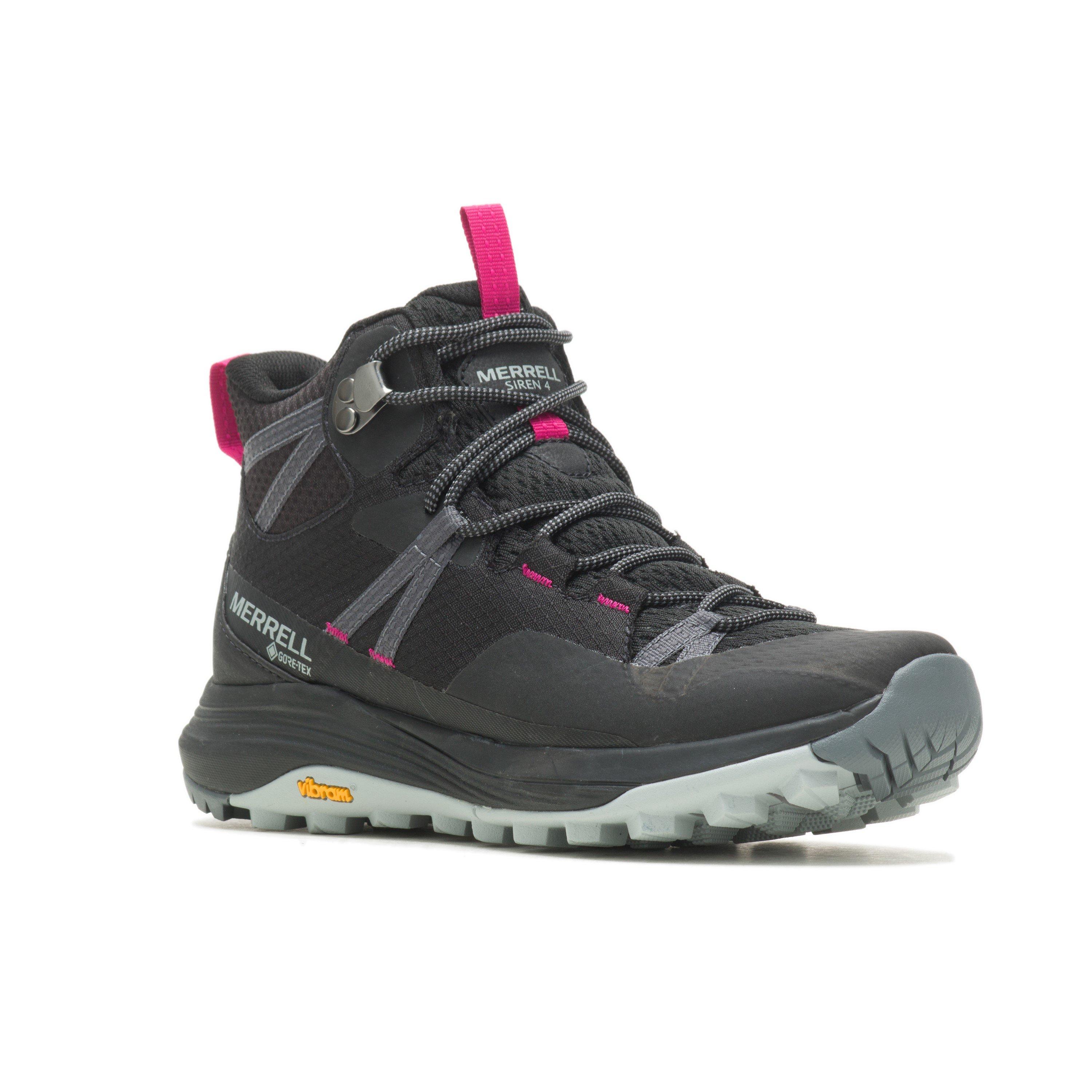 Black - Merrell - Siren GTX Hiking Boots Womens - 2