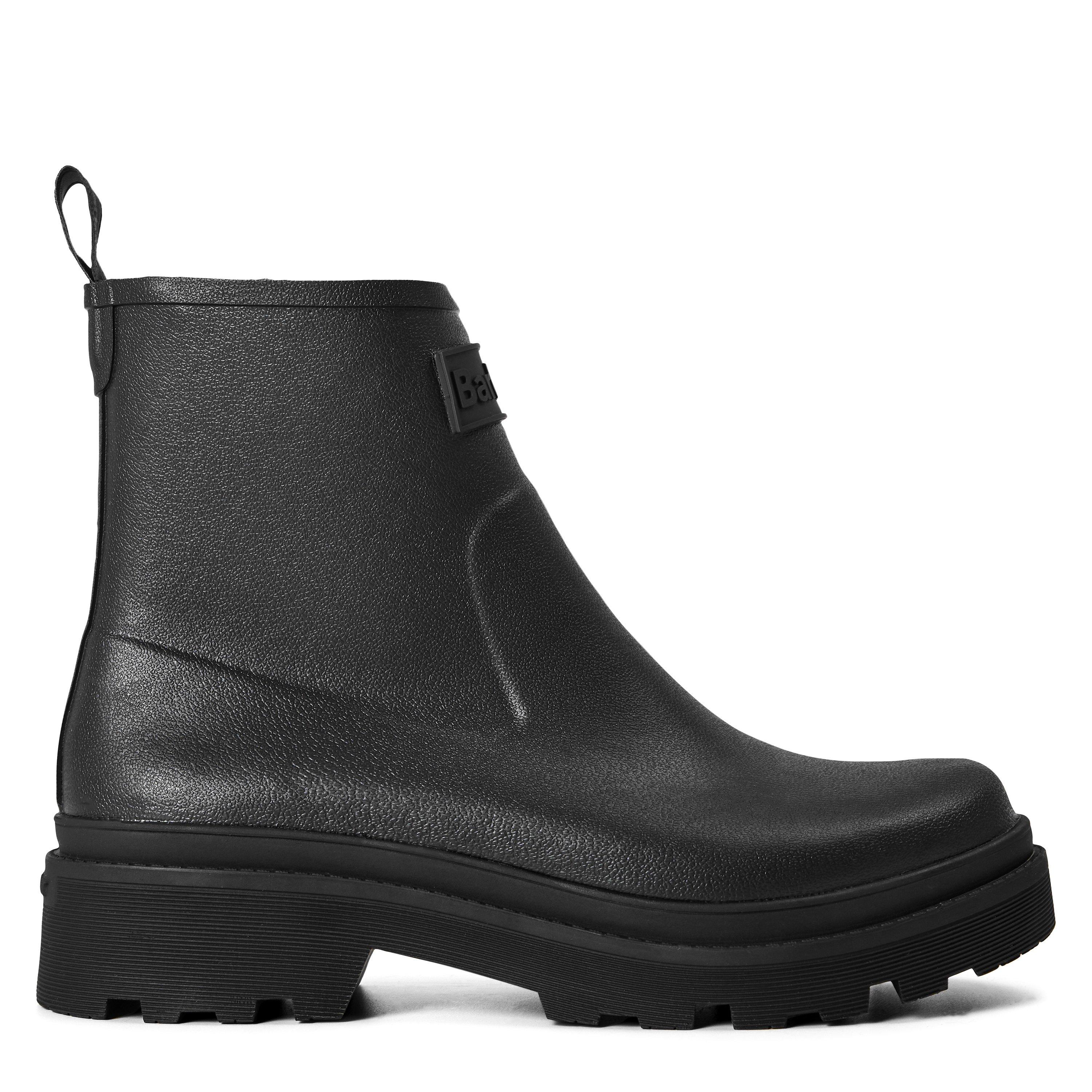 Black - Barbour - Women's Layla Ankle Rubber Water Resistant Wellington Boots - 1