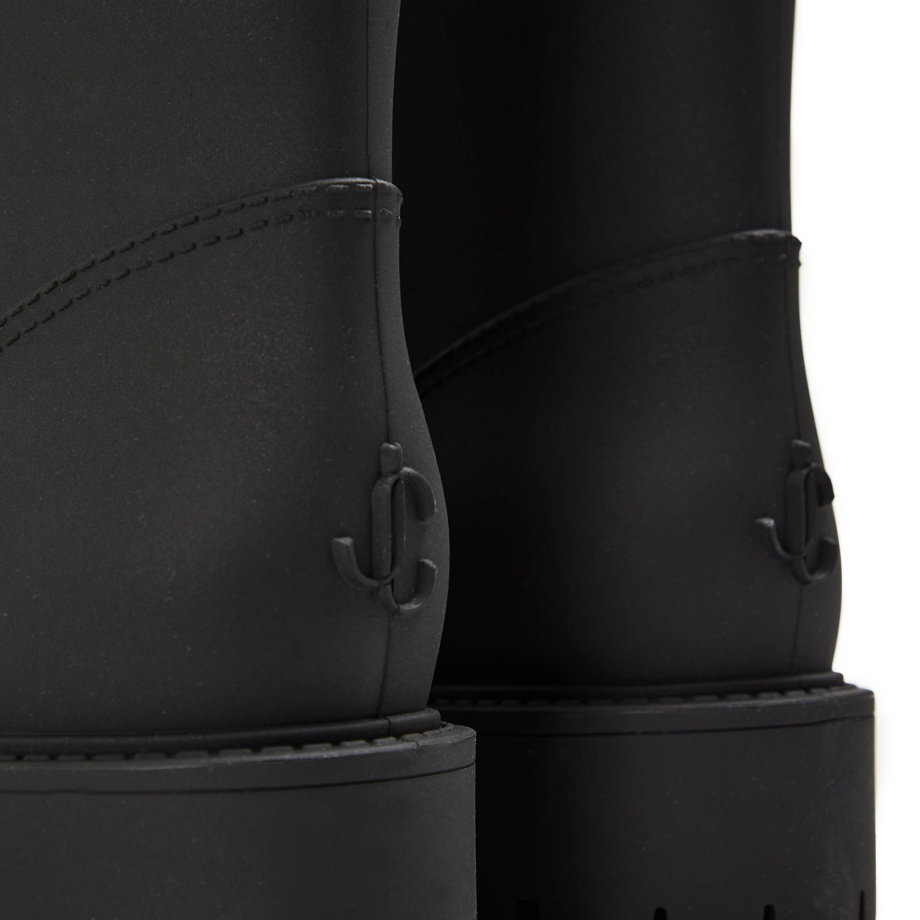 Black - Jimmy Choo - Jimmy Biker Rain Ld62 - 3