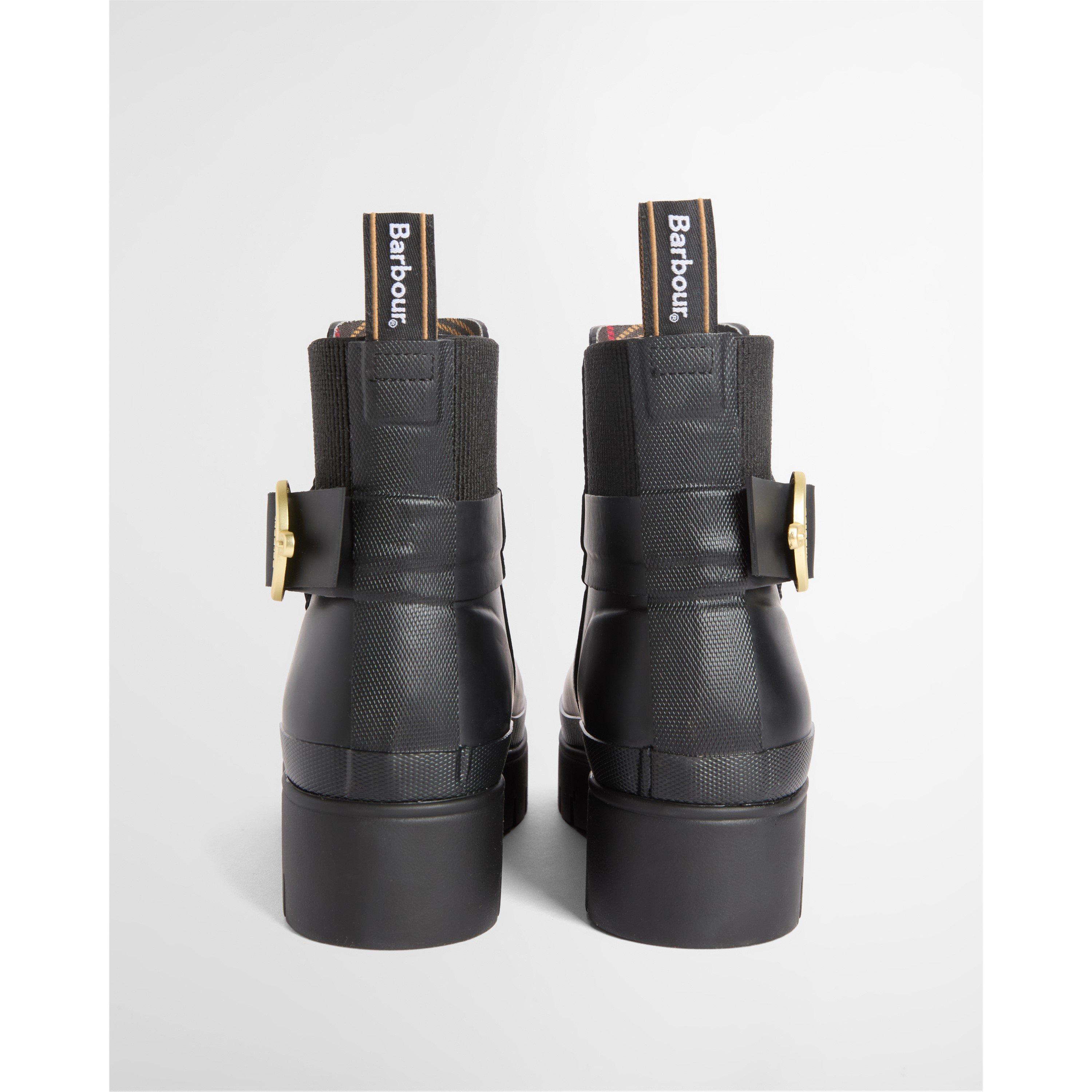 Black - Barbour - Women's Hepburn Waterproof Wellingtons - 2
