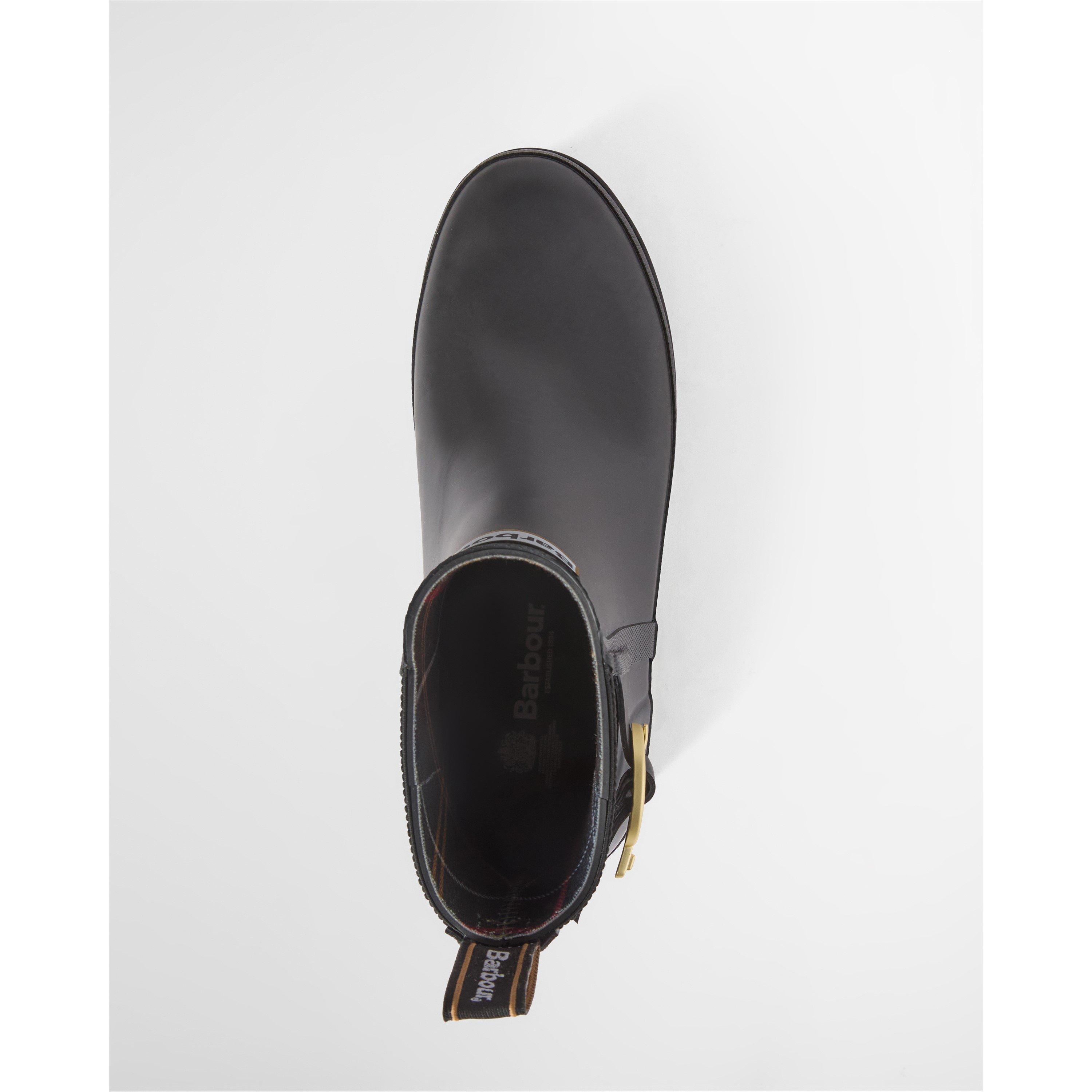 Black - Barbour - Women's Hepburn Waterproof Wellingtons - 7