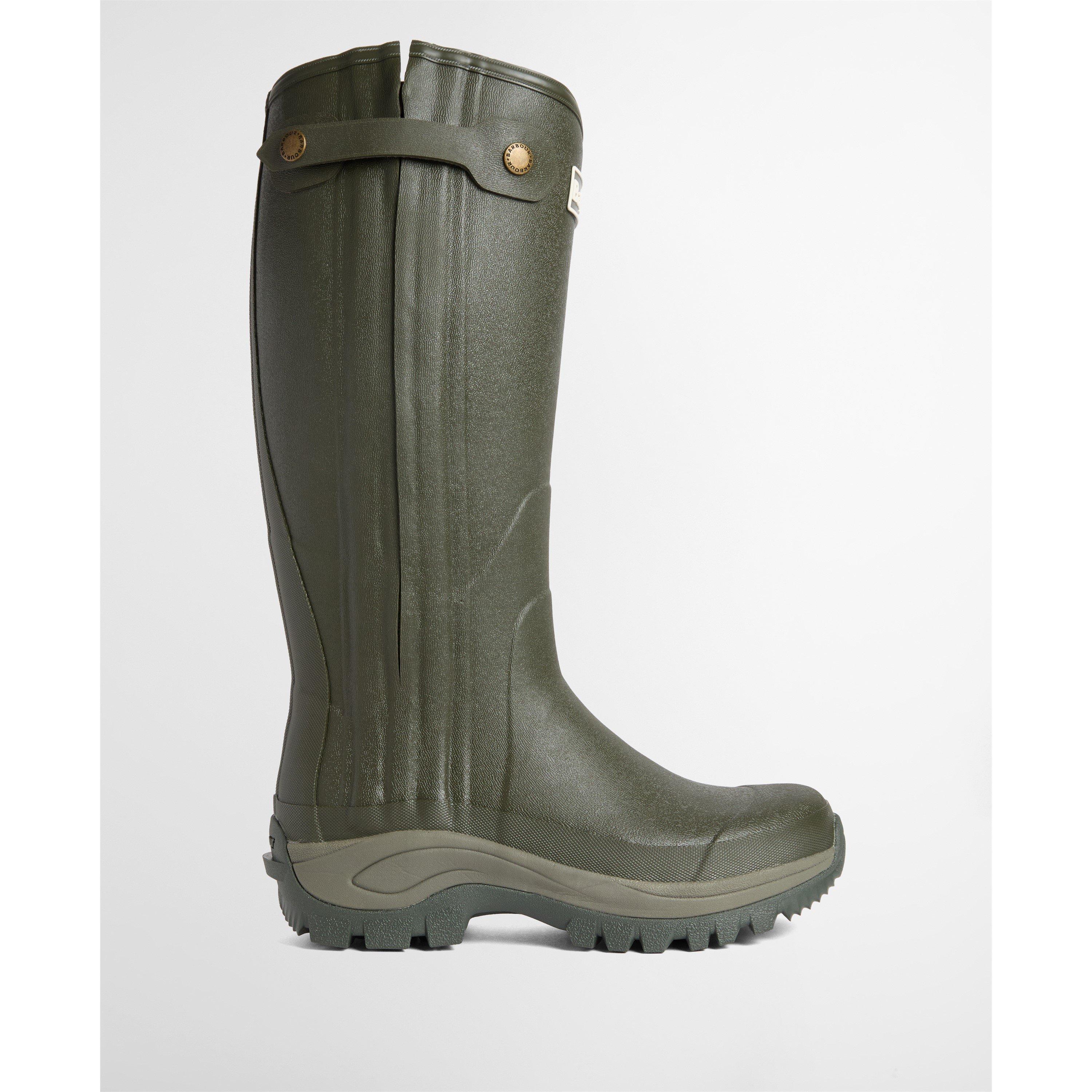 Olive - Barbour - Women's Teesdale Tall Wellingtons - 1