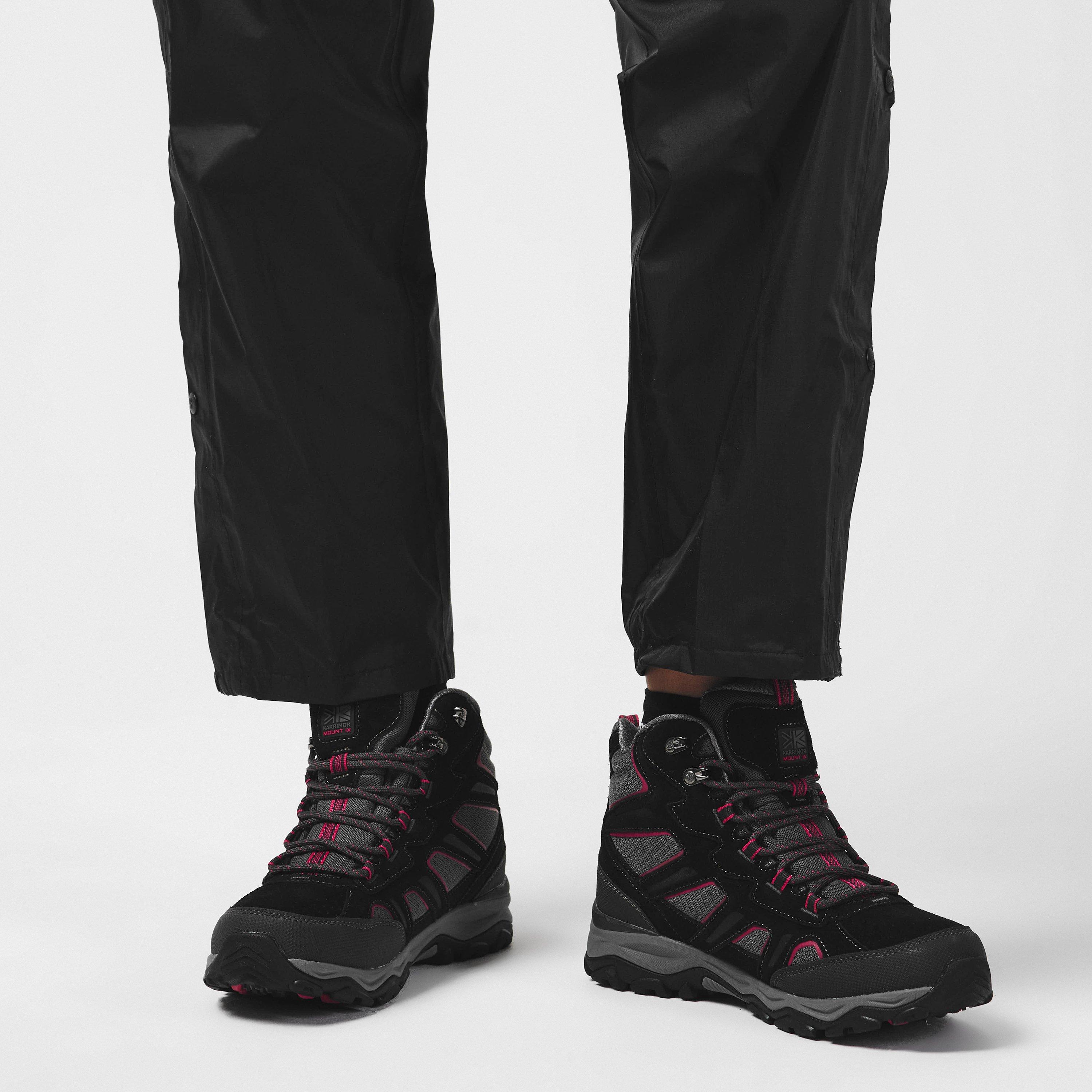 Black/Pink - Karrimor - Mount Waterproof Walking Boots Womens - 3