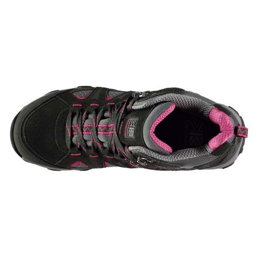 Black/Pink - Karrimor - Mount Mid Ladies Walking Boots - 3