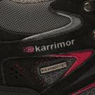 Negro/Rosa - Karrimor - Mount Mid Ladies Waterproof Walking Boots - 5