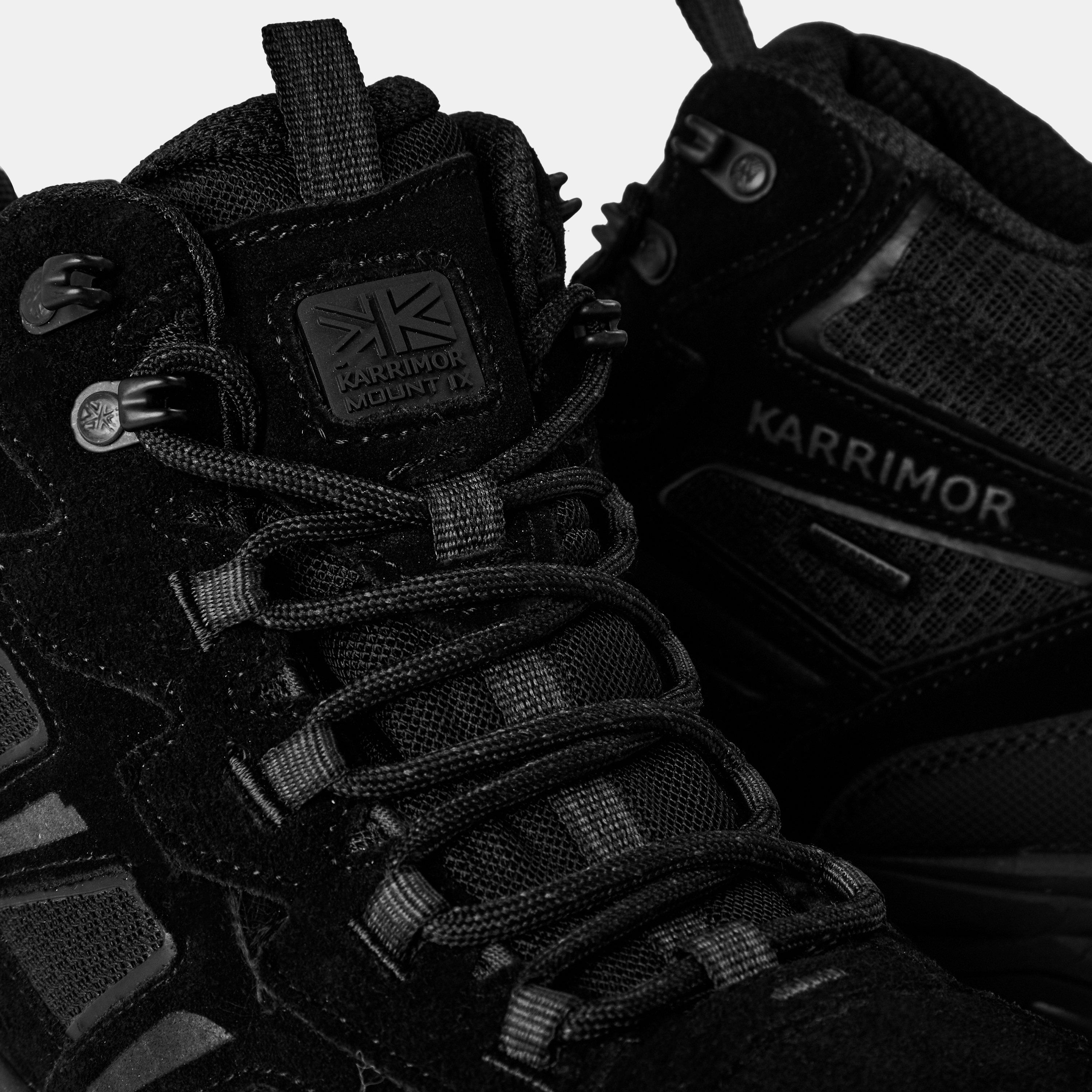 Black/Black - Karrimor - Mount Waterproof Walking Boots Womens - 5
