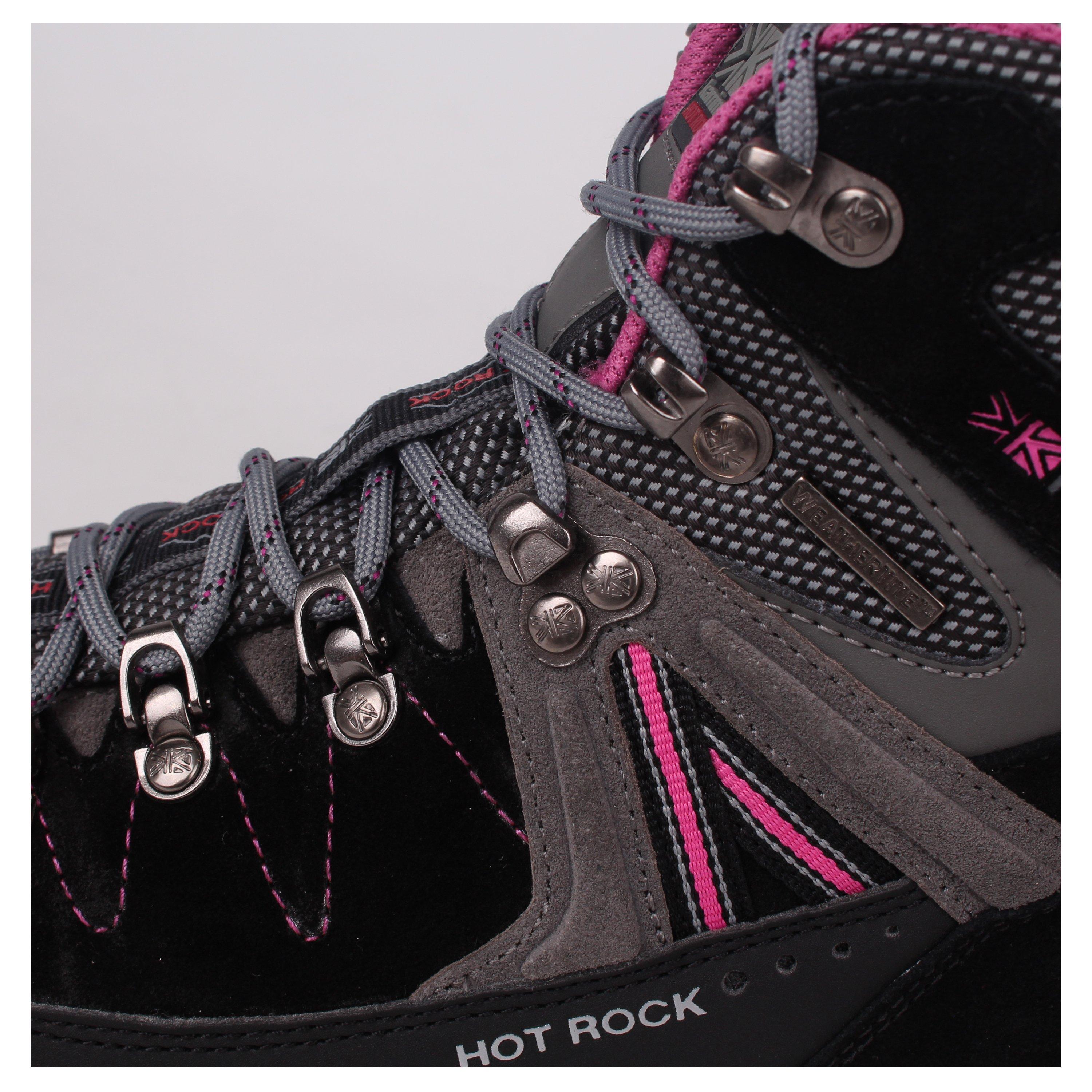 Zwart/Roze - Karrimor - Hot Rock Ladies Walking Boots - 5